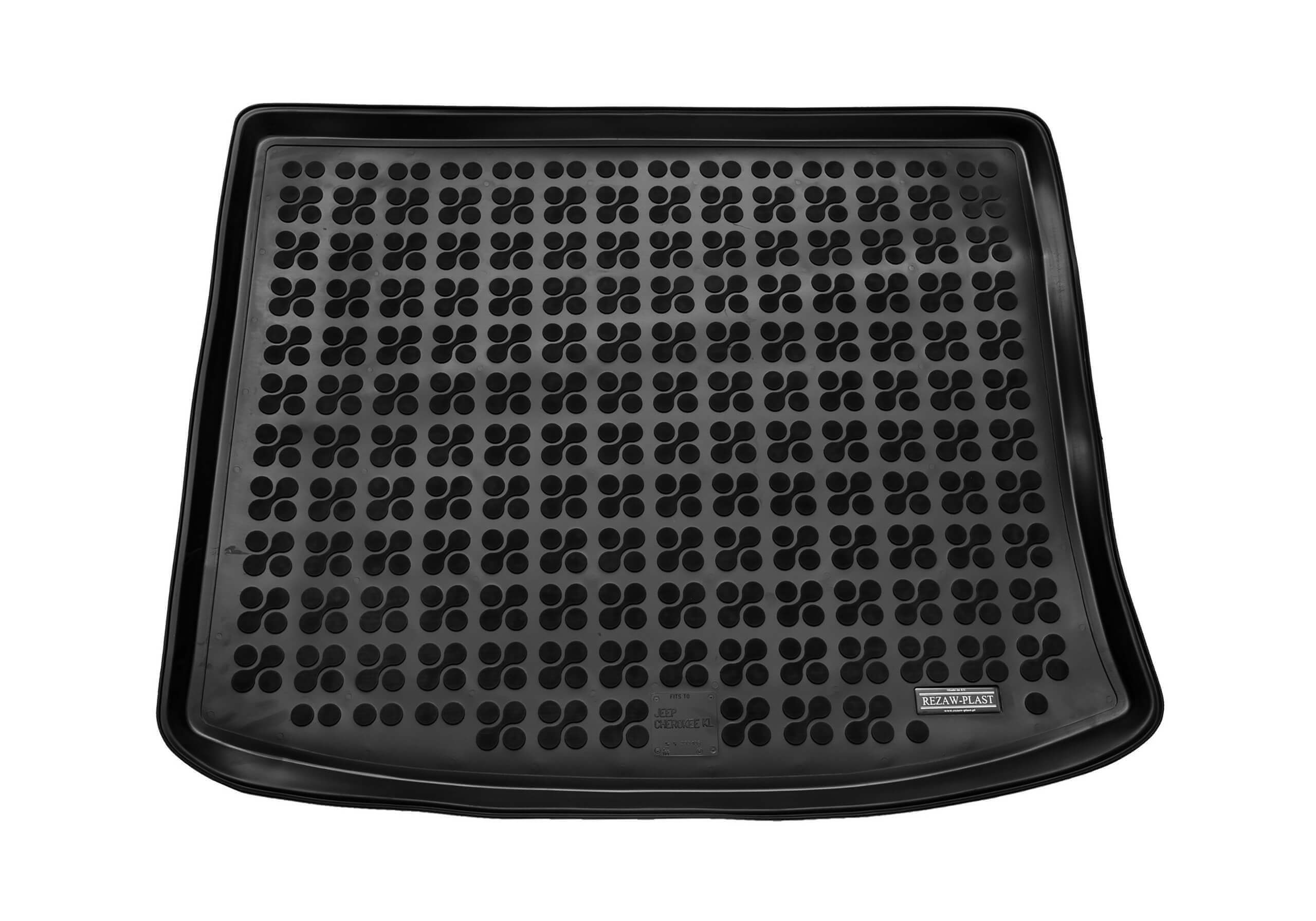 Jeep Cherokee (2013 to 2020):Rezaw-Plast boot liner, black, no. RZ233108