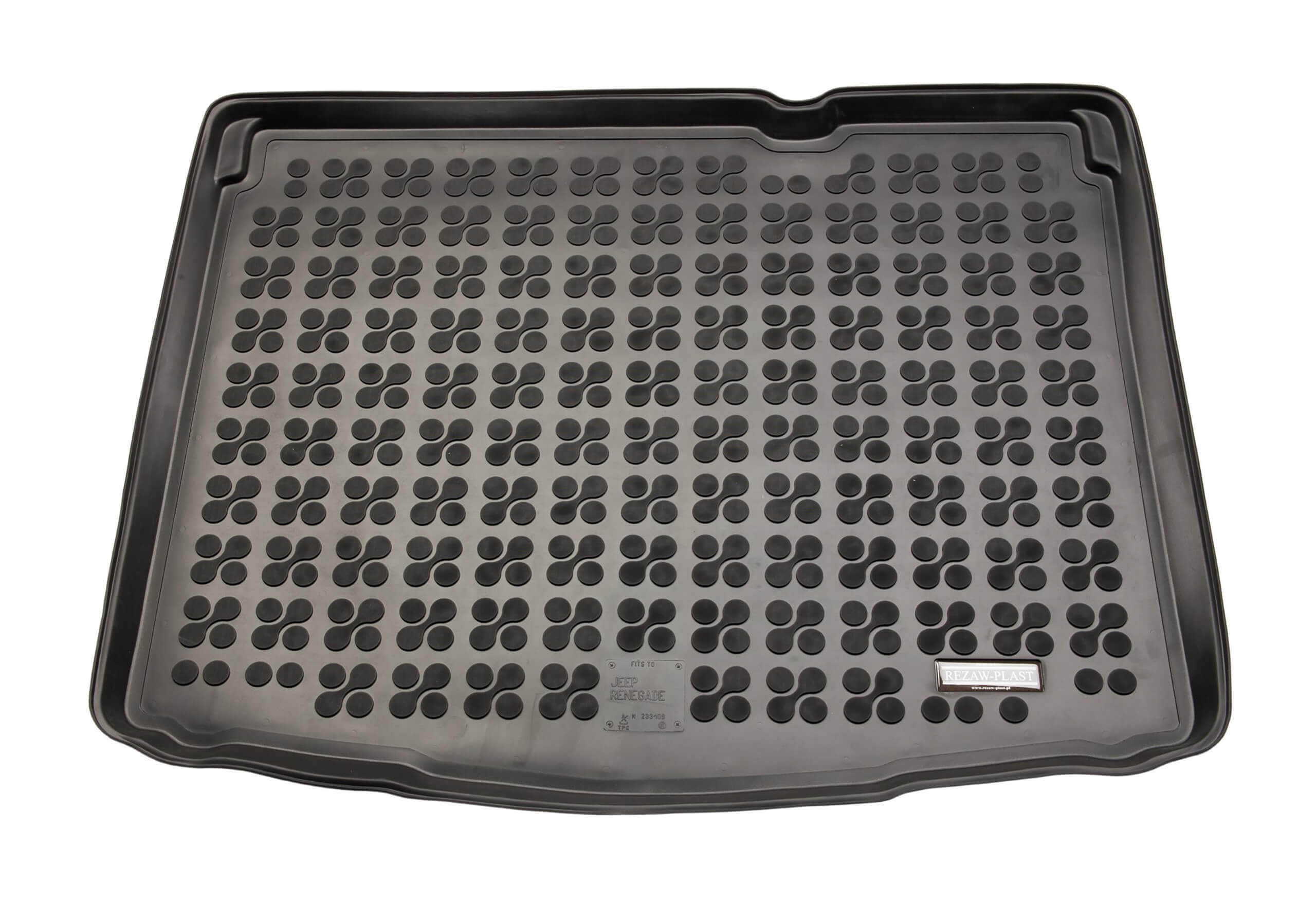 Jeep Renegade (2015 onwards):Rezaw-Plast boot liner, black, no. RZ233109