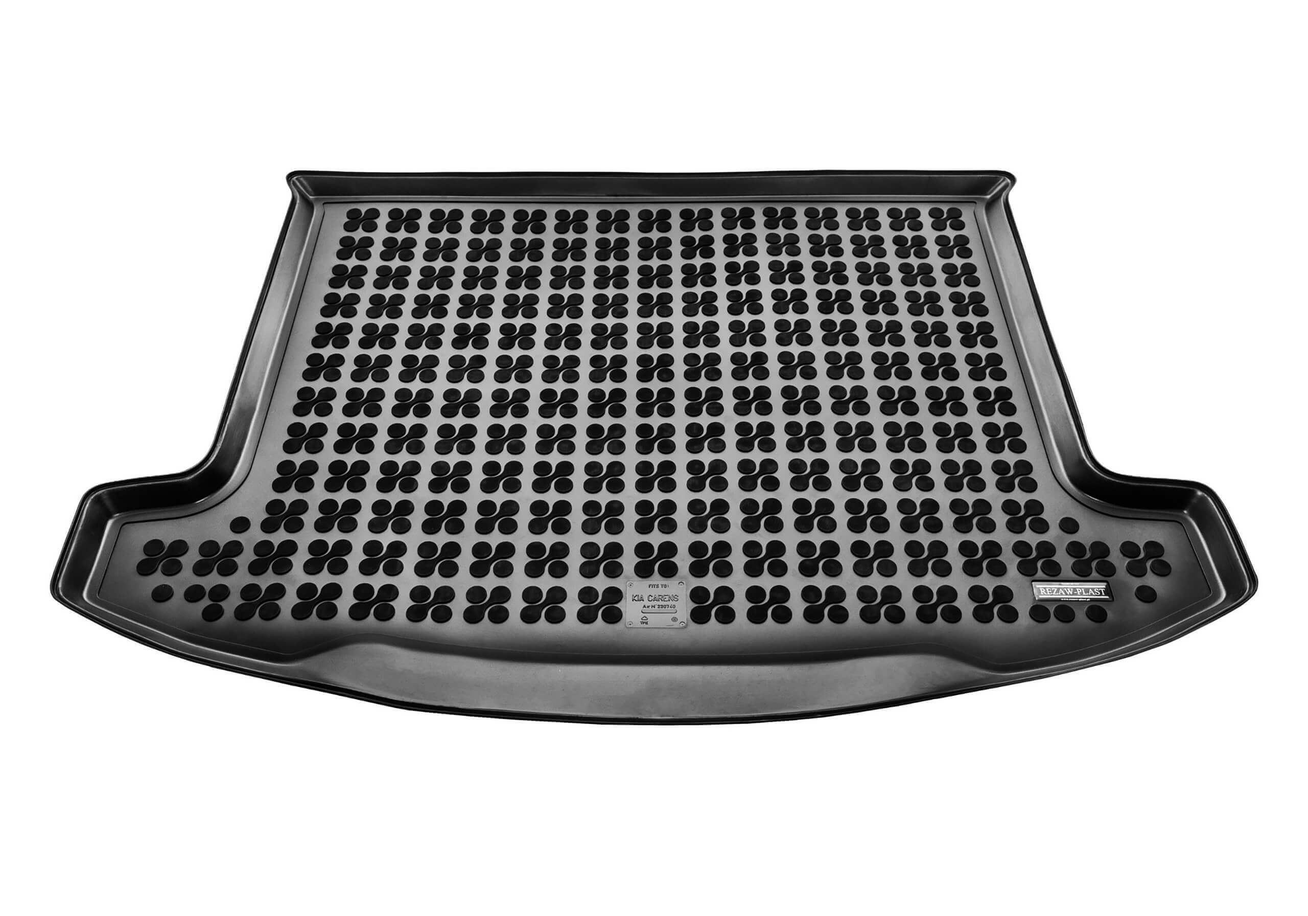 Kia Carens (2013 to 2018):Rezaw-Plast boot liner, black, no. RZ230740