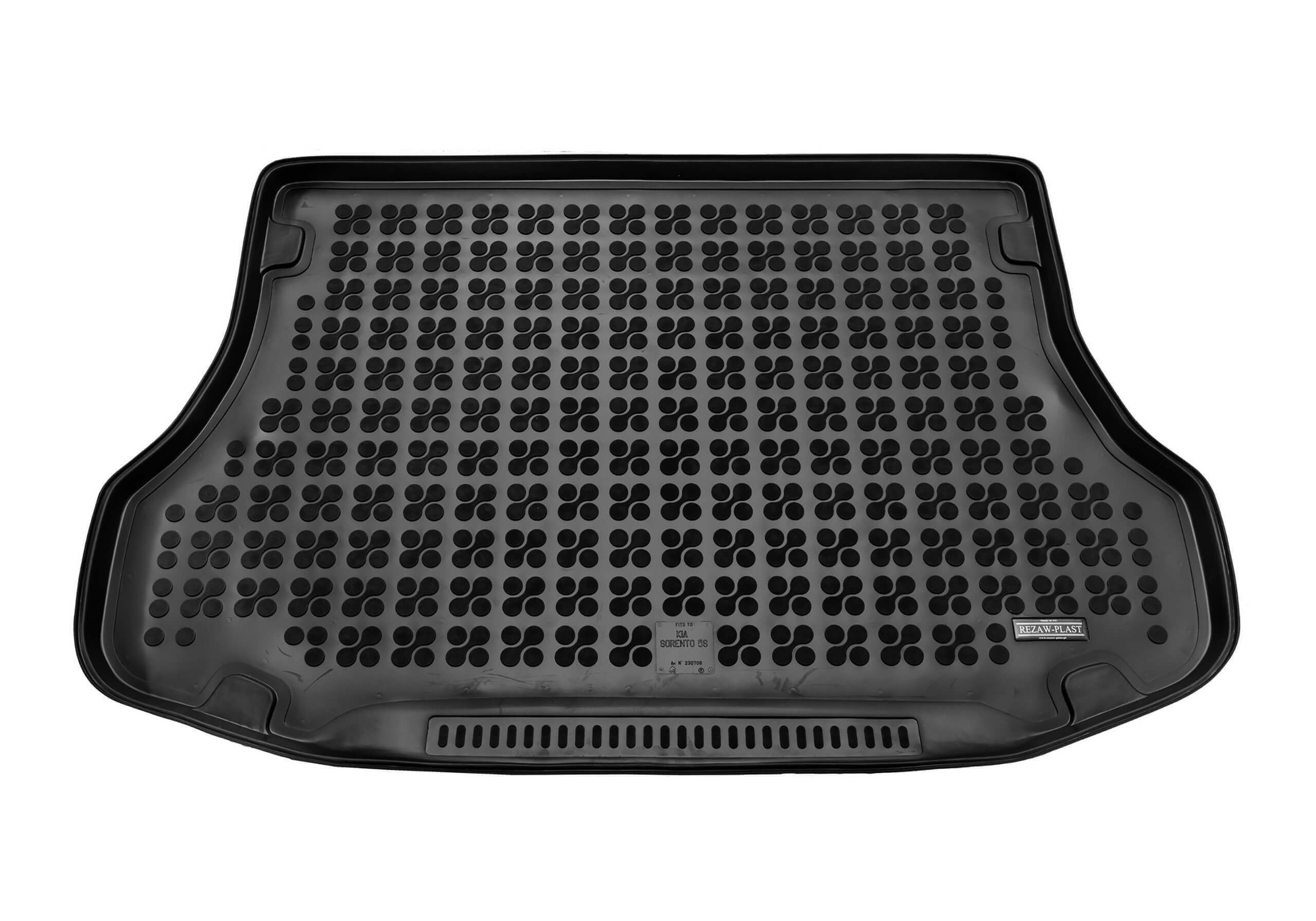 Kia Sorento (2002 to 2010):Rezaw-Plast boot liner, black, no. RZ230708