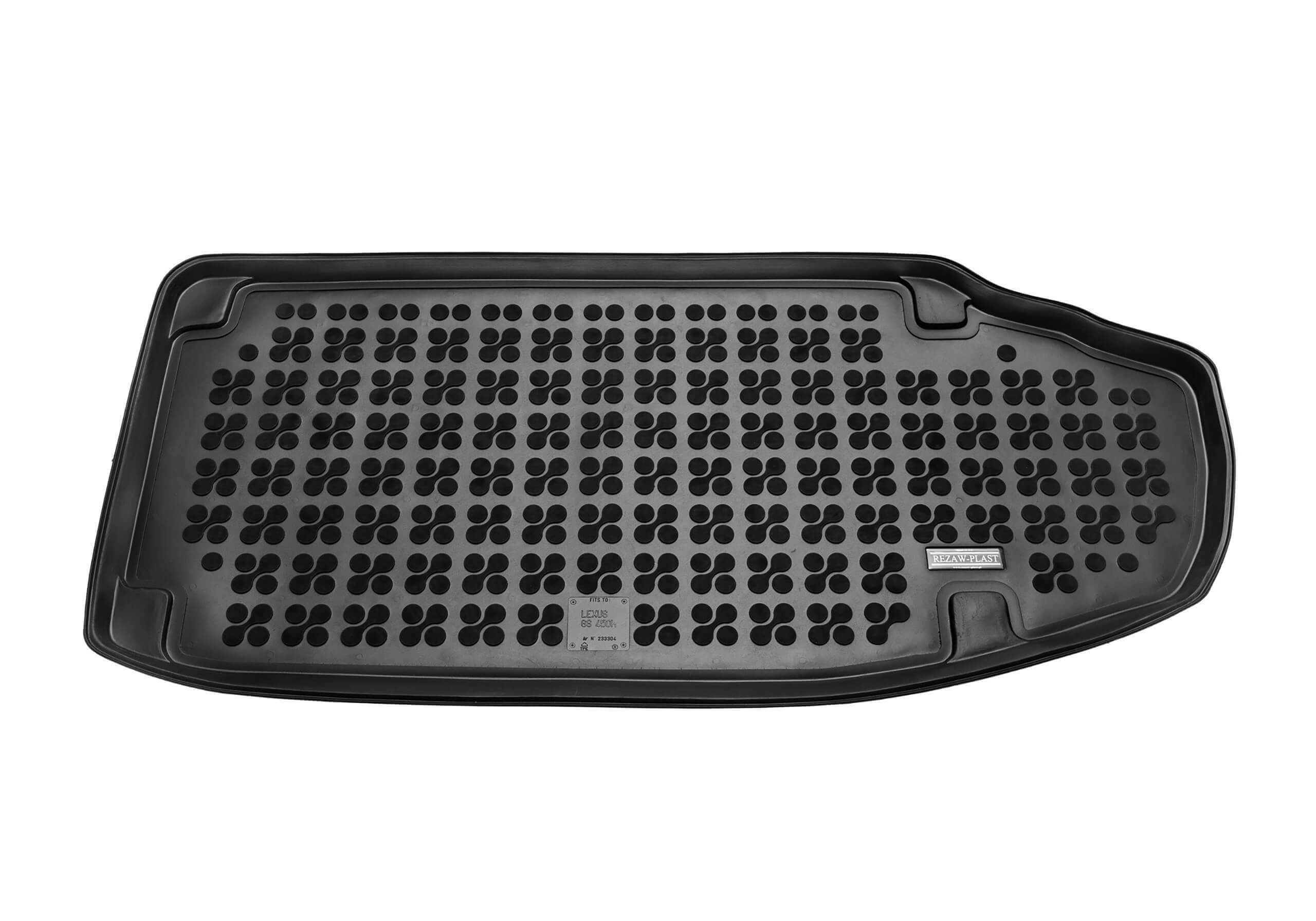 Lexus GS four door saloon (2005 to 2012):Rezaw-Plast boot liner, black, no. RZ233304