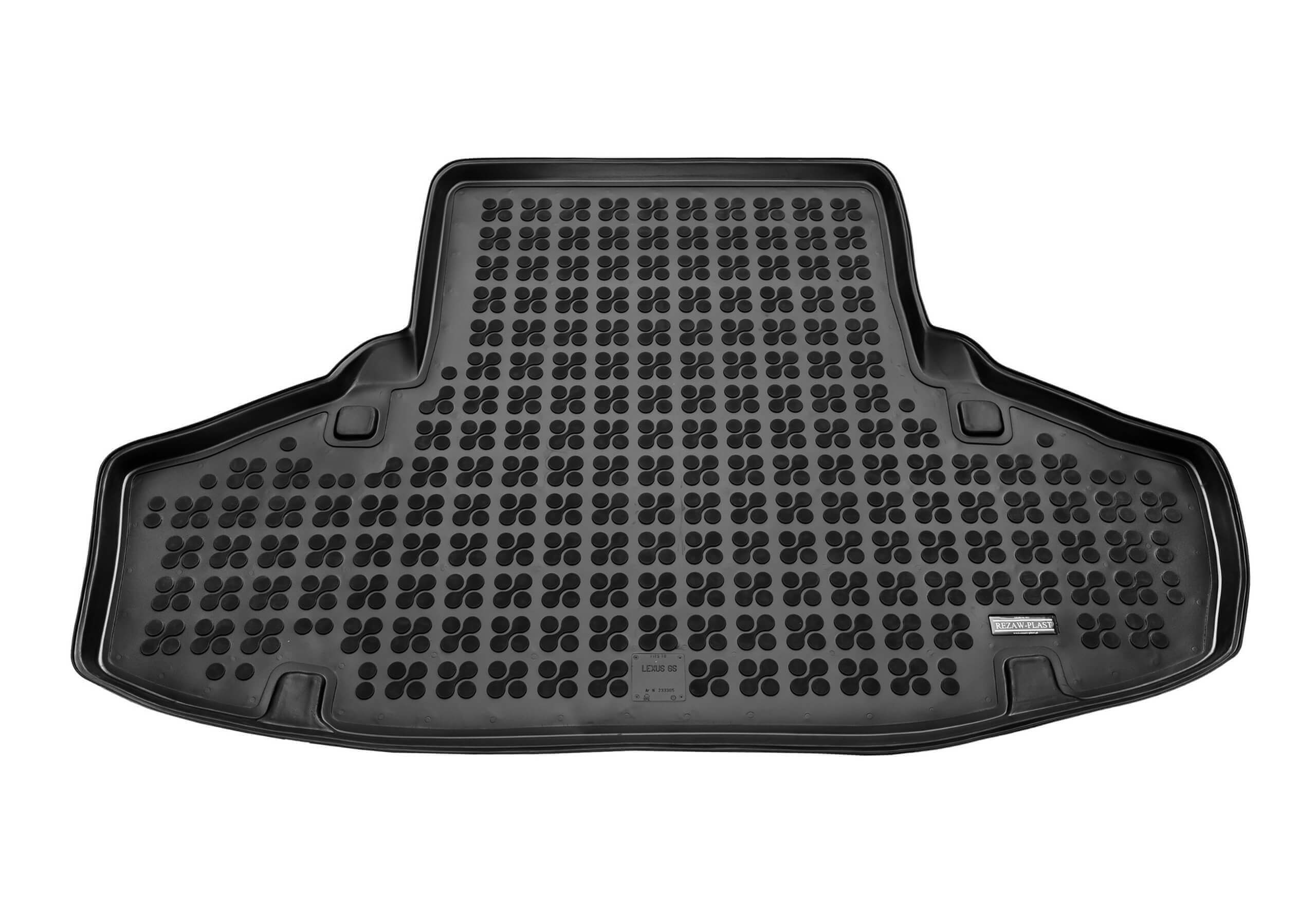 Lexus GS four door saloon (2005 to 2012):Rezaw-Plast boot liner, black, no. RZ233305