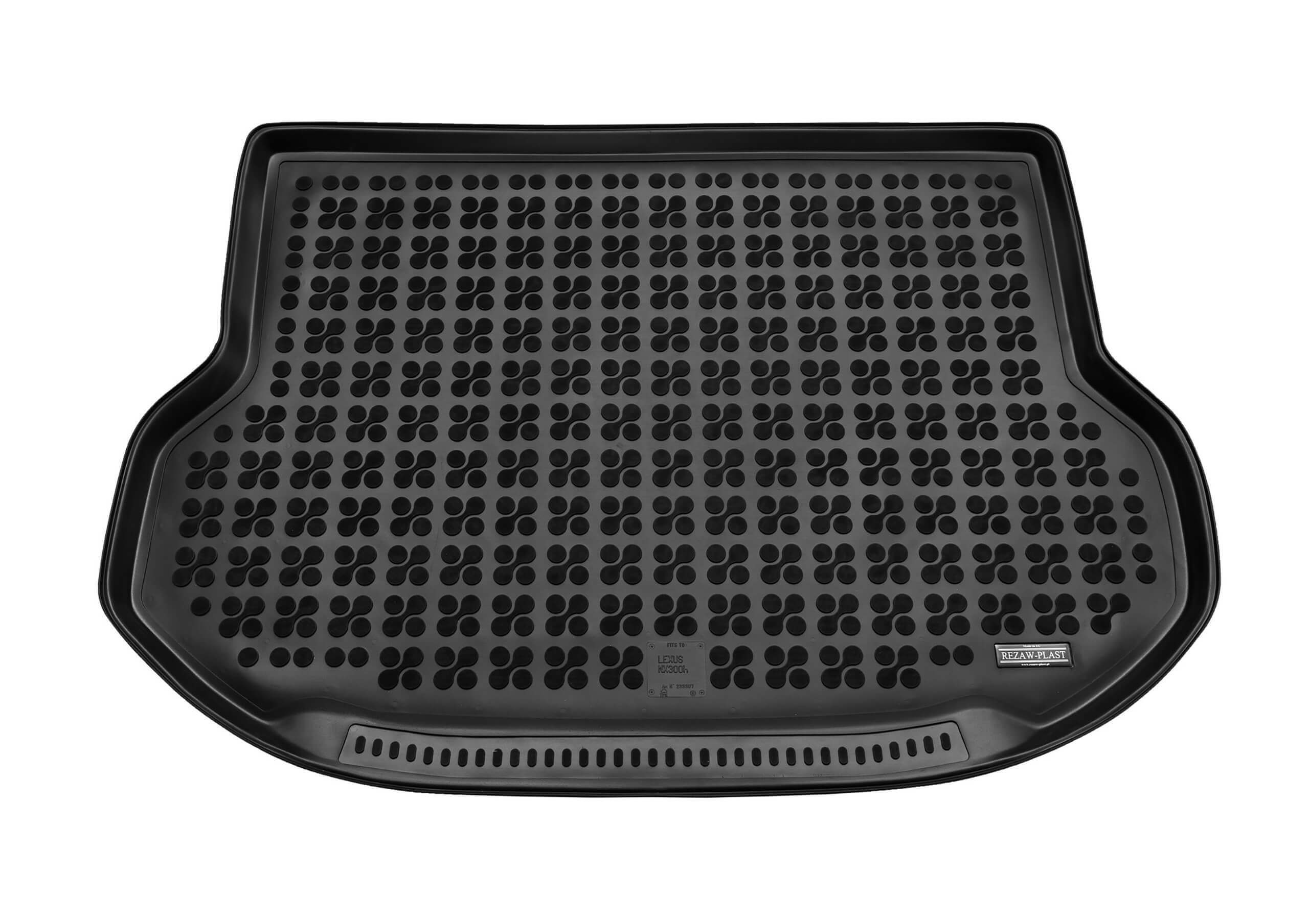 Lexus NX (2014 to 2021):Rezaw-Plast boot liner, black, no. RZ233307