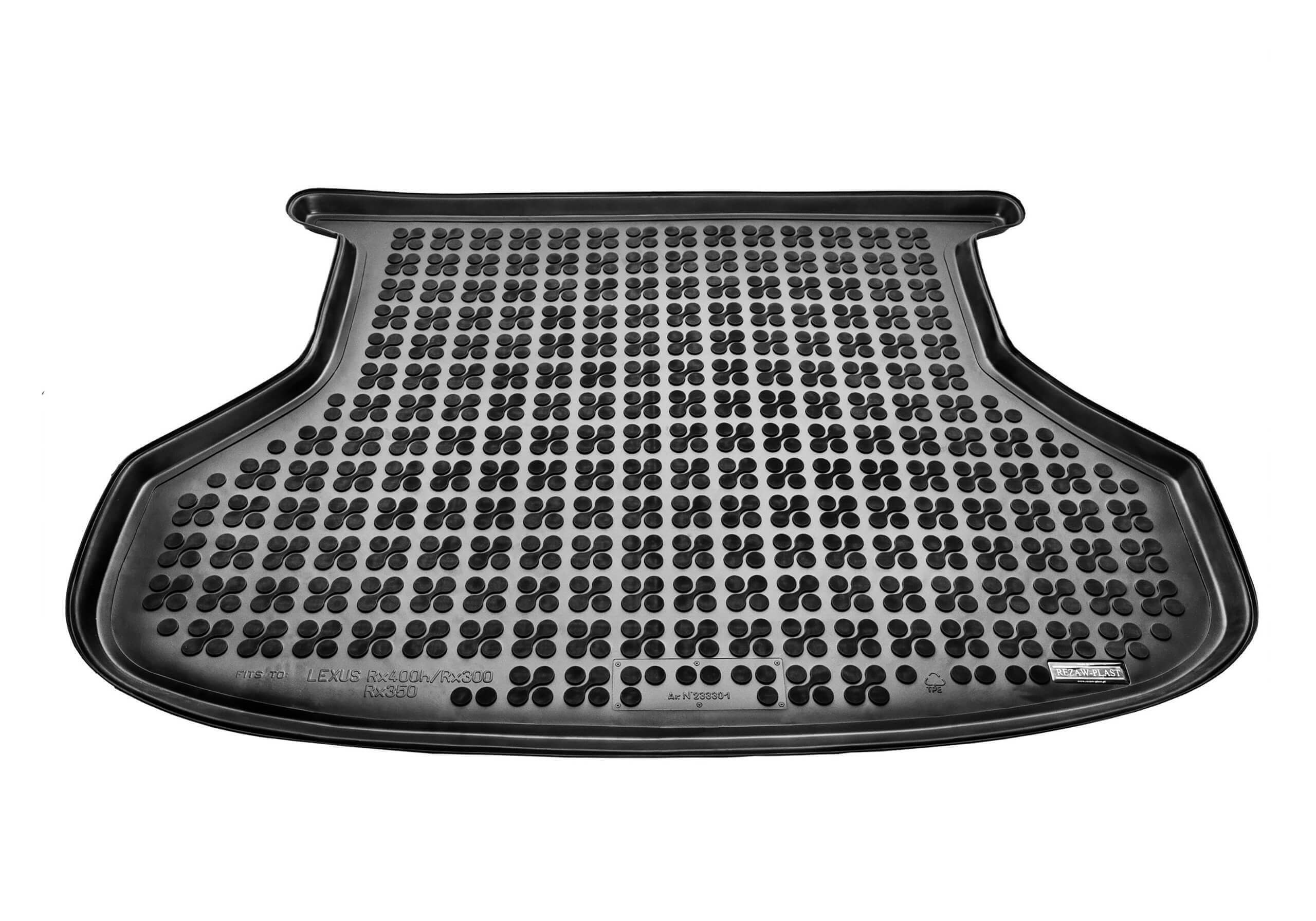 Lexus RX five door (2003 to 2009):Rezaw-Plast boot liner, black, no. RZ233301