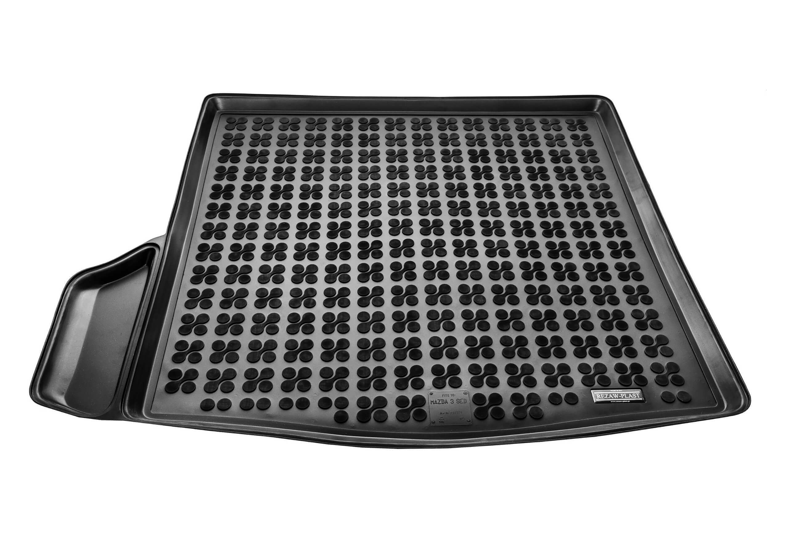 Mazda 3 Fastback (2014 onwards):Rezaw-Plast boot liner, black, no. RZ232229