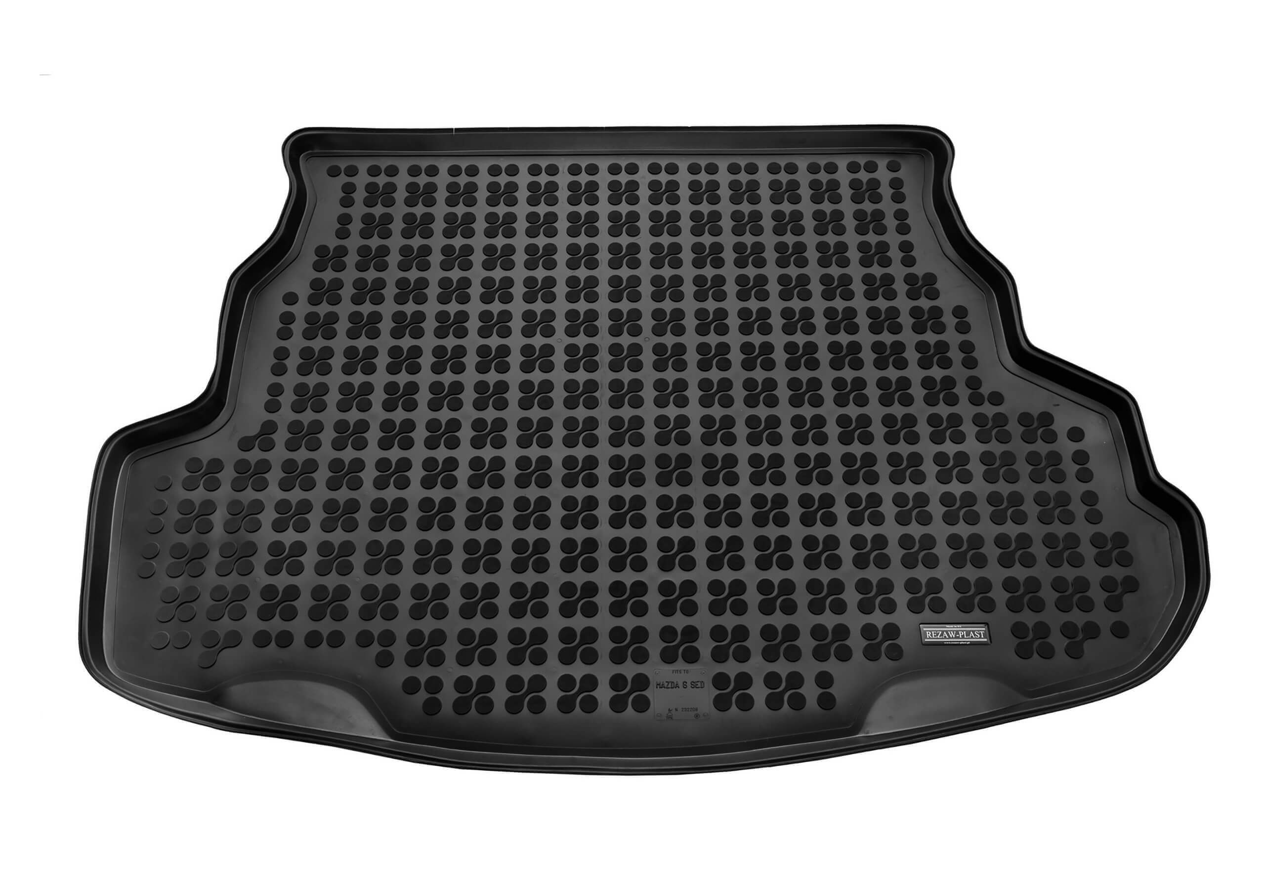 Mazda 6 four door saloon (2002 to 2008):Rezaw-Plast boot liner, black, no. RZ232208