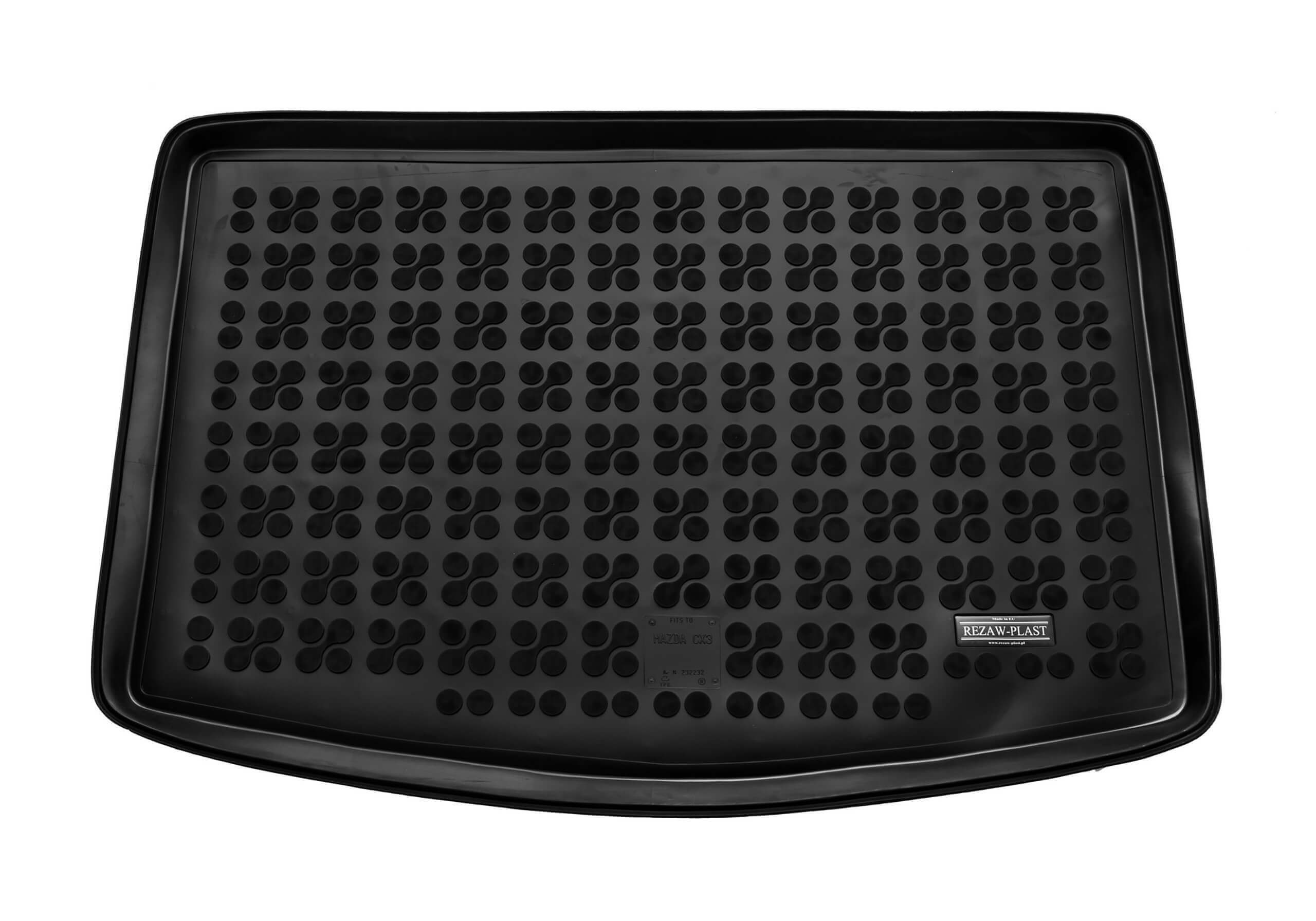 Mazda CX-3 (2015 to 2022):Rezaw-Plast boot liner, black, no. RZ232232