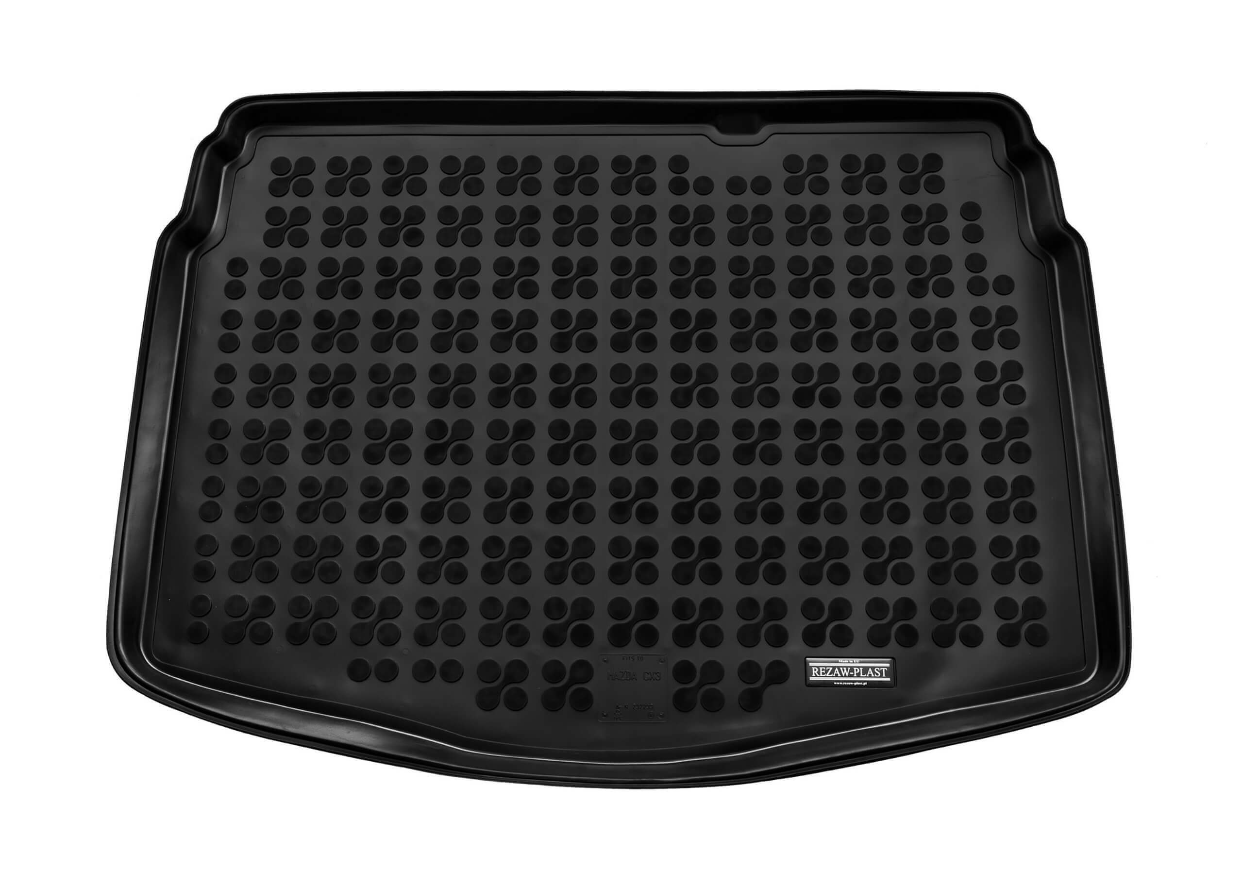 Mazda CX-3 (2015 to 2022):Rezaw-Plast boot liner, black, no. RZ232233