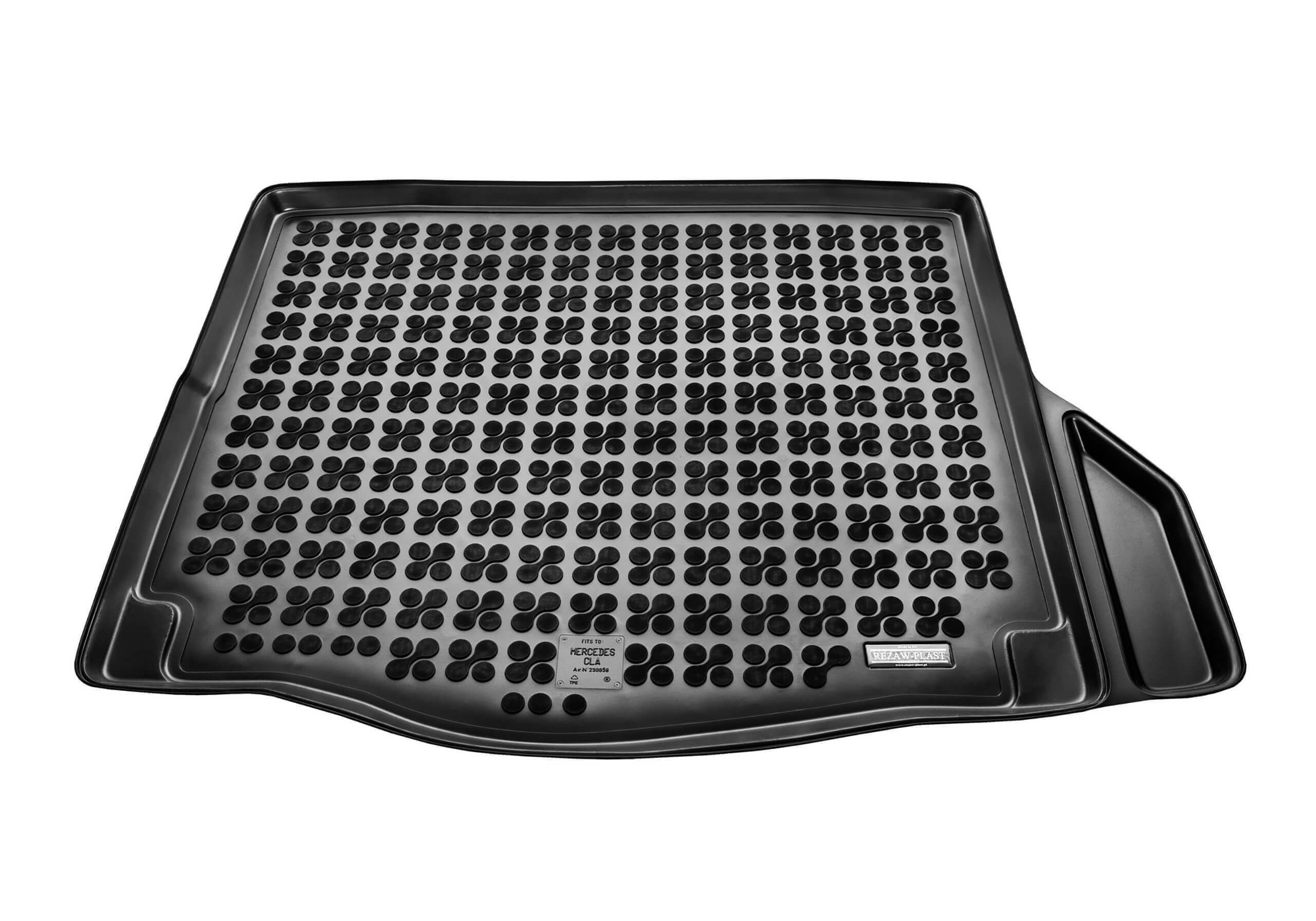 Mercedes Benz CLA coupe (2013 to 2019):Rezaw-Plast boot liner, black, no. RZ230938