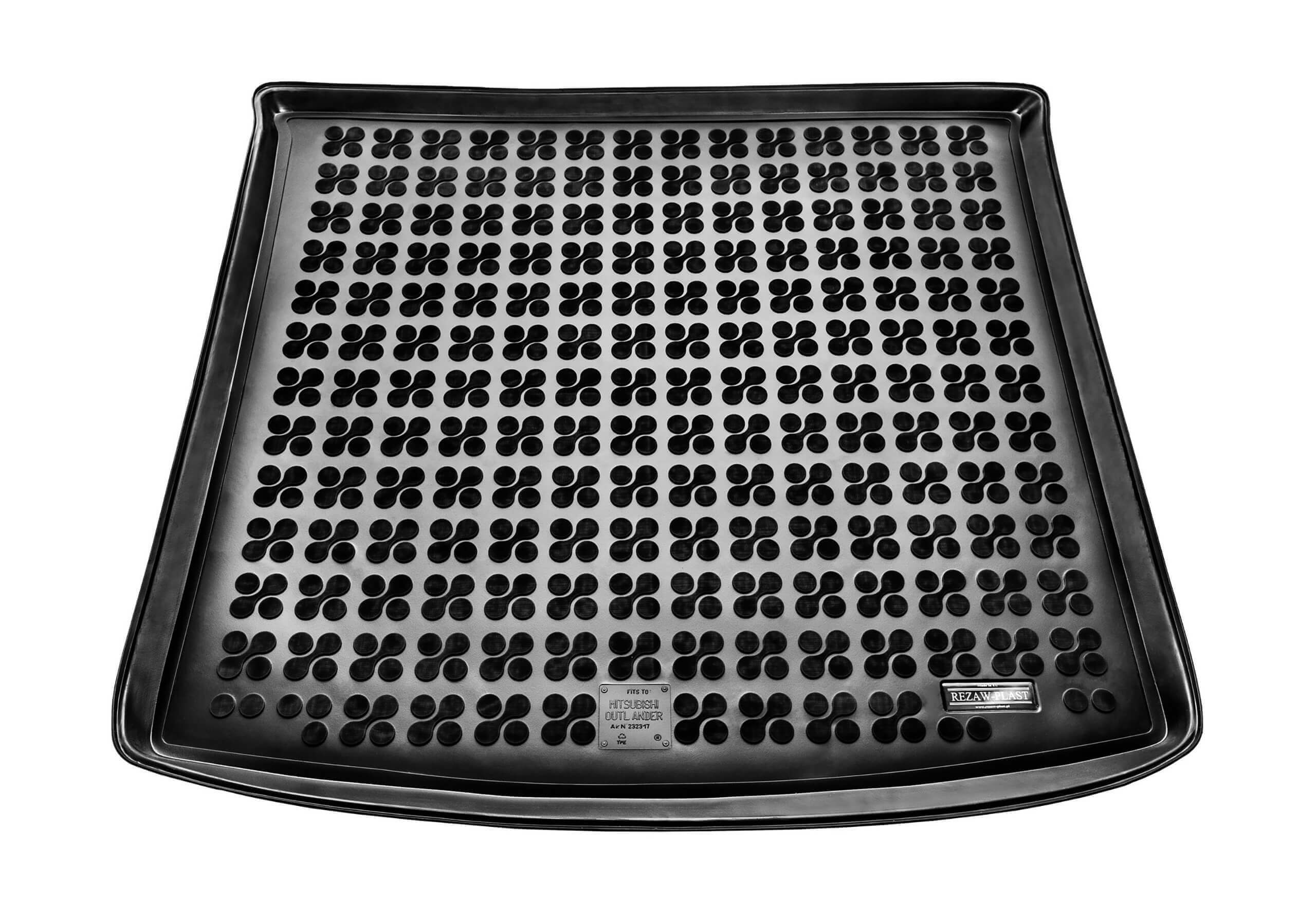 Mitsubishi Outlander (2013 to 2022):Rezaw-Plast boot liner, black, no. RZ232317