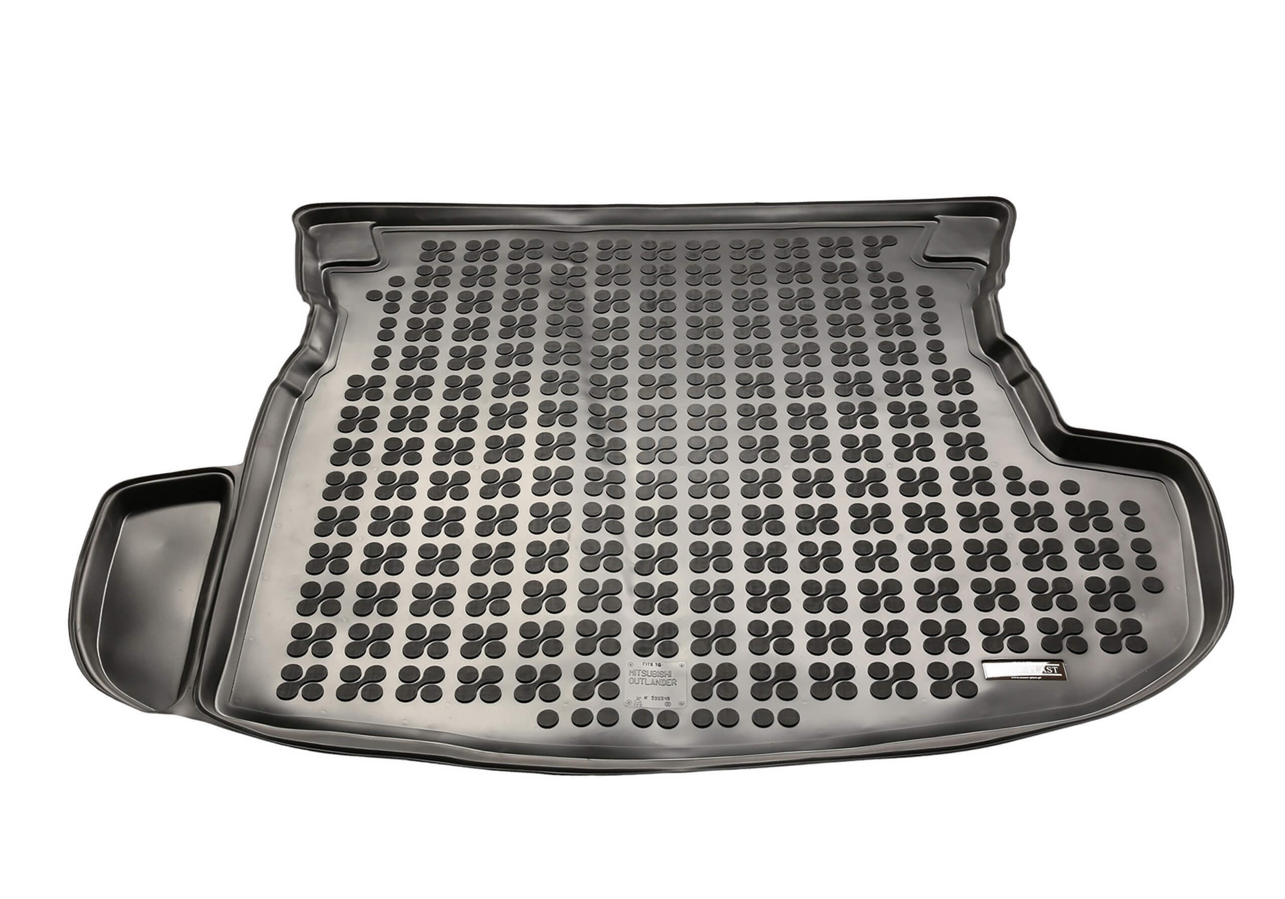Mitsubishi Outlander (2013 to 2022):Rezaw-Plast boot liner, black, no. RZ232319