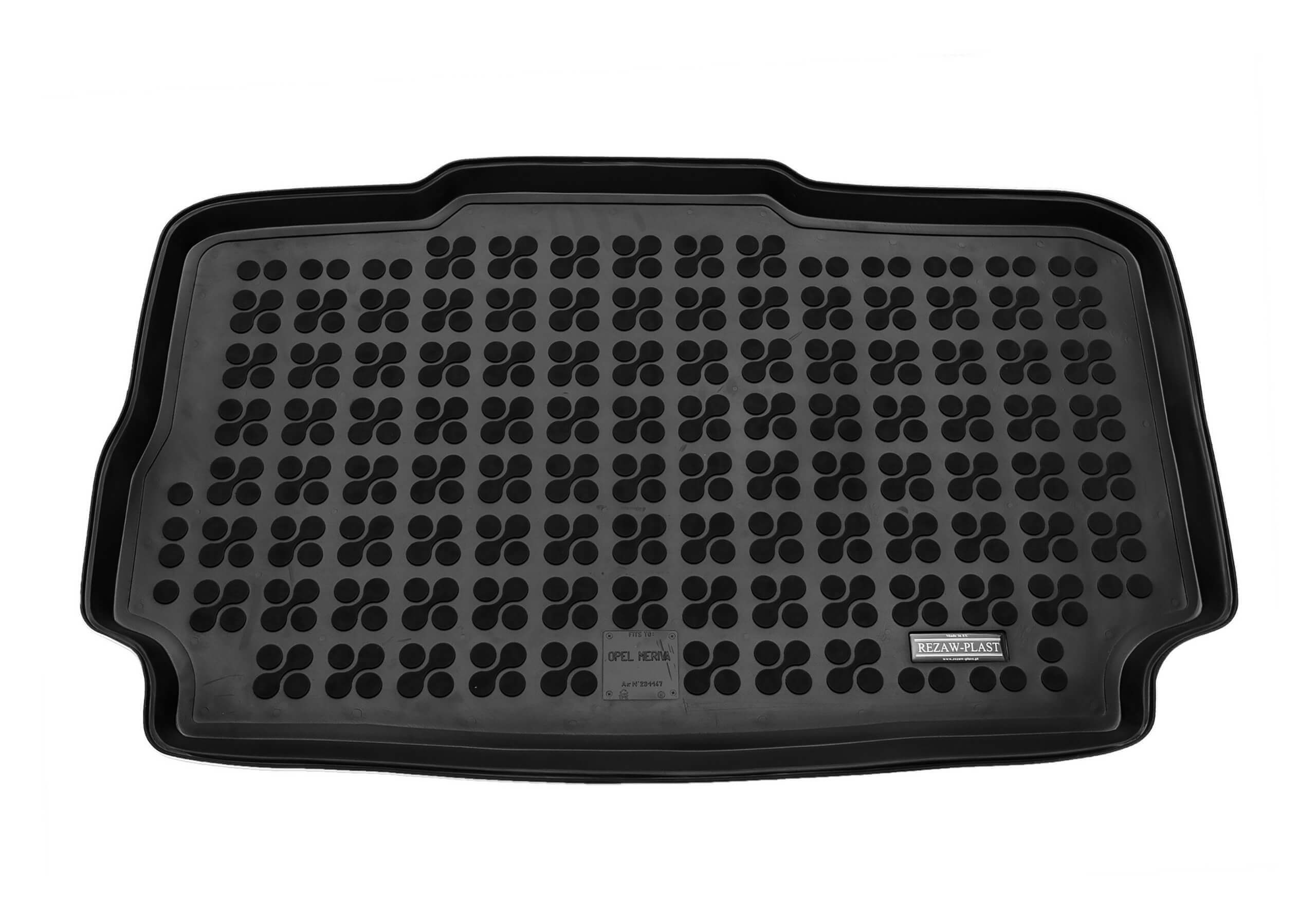 Opel Meriva (2010 onwards):Rezaw-Plast boot liner, black, no. RZ231147