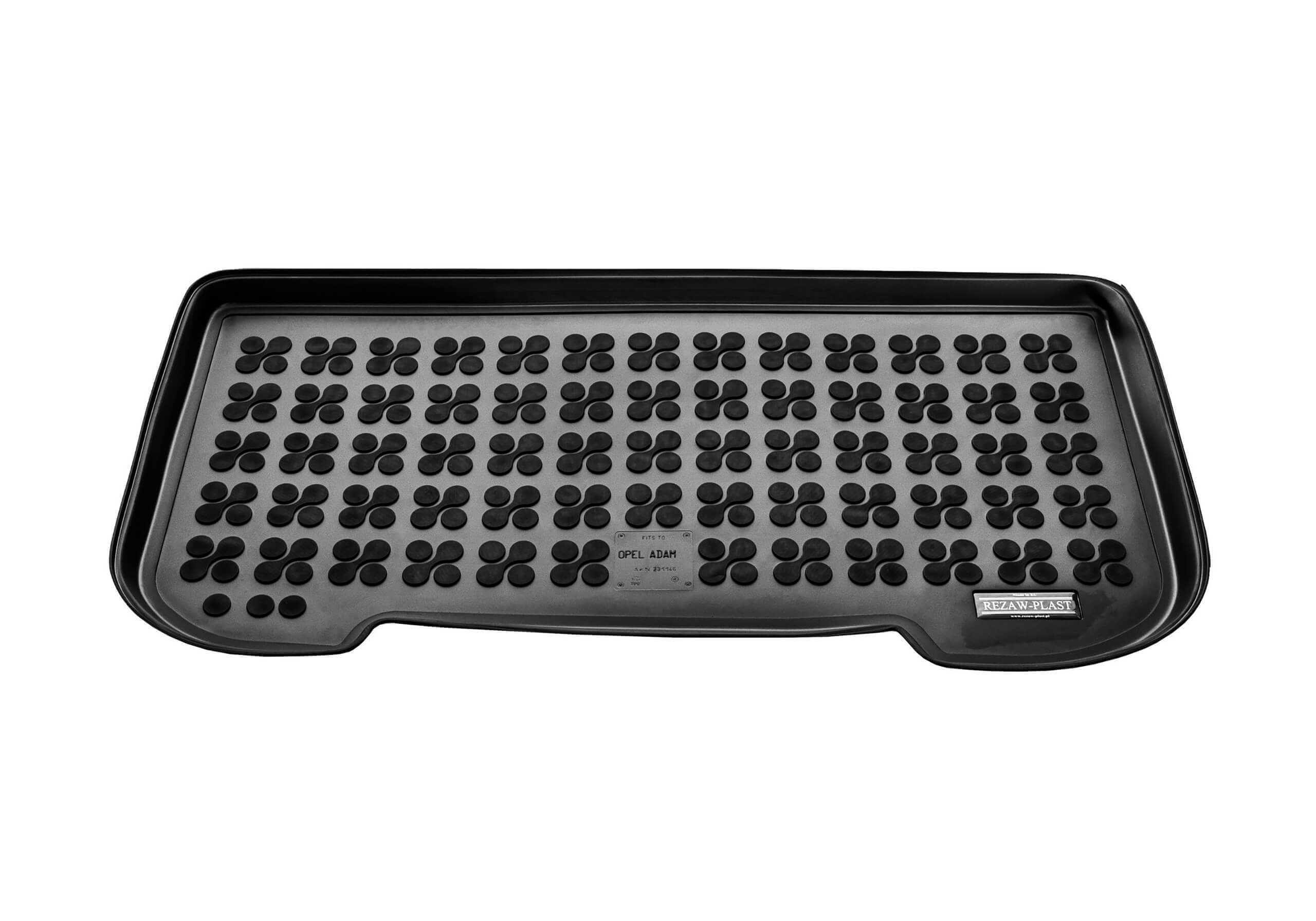 Vauxhall Adam (2012 to 2019):Rezaw-Plast boot liner, black, no. RZ231146