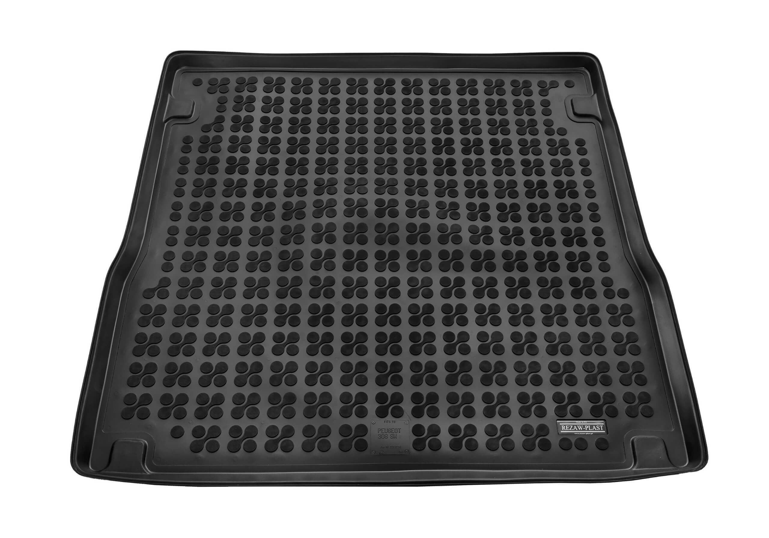 Peugeot 308 SW estate (2013 to 2021):Rezaw-Plast boot liner, black, no. RZ231234