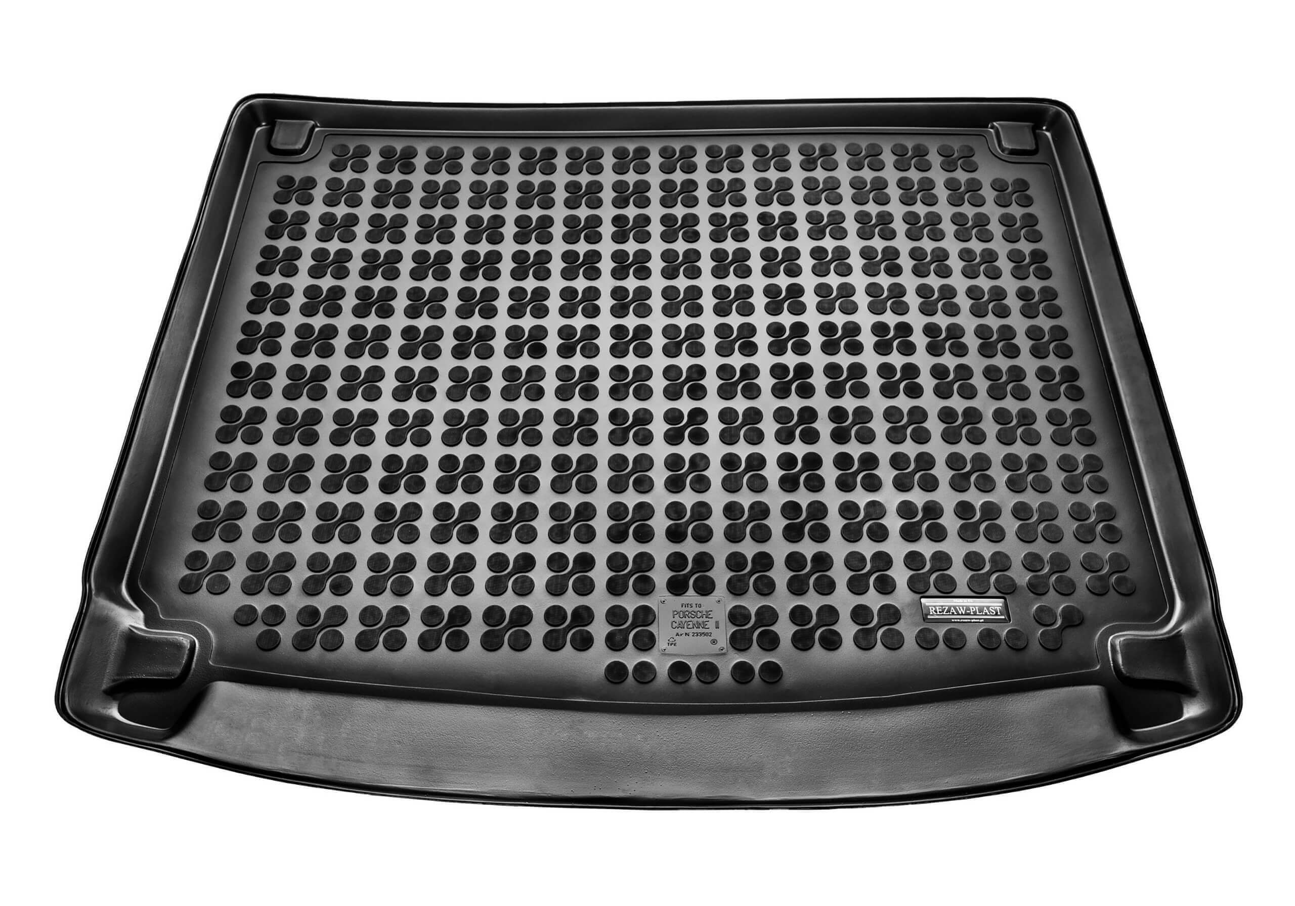 Porsche Cayenne (2010 to 2018):Rezaw-Plast boot liner, black, no. RZ233502