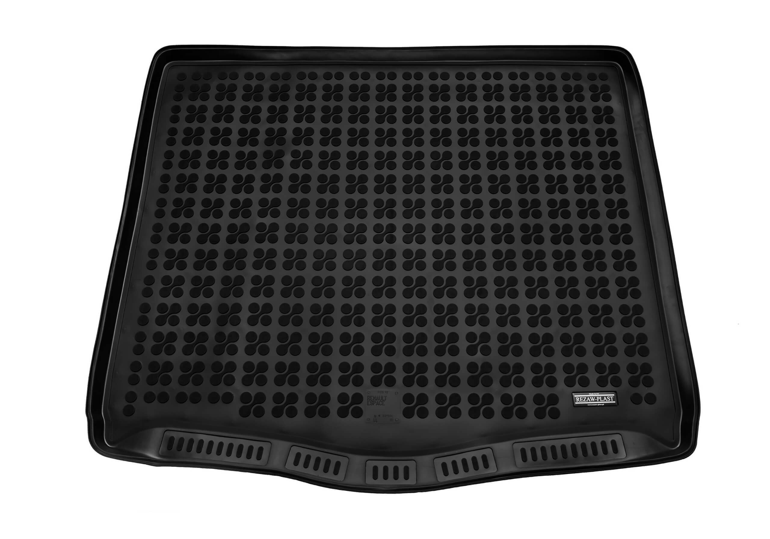 Renault Espace (2003 to 2015):Rezaw-Plast boot liner, black, no. RZ231334