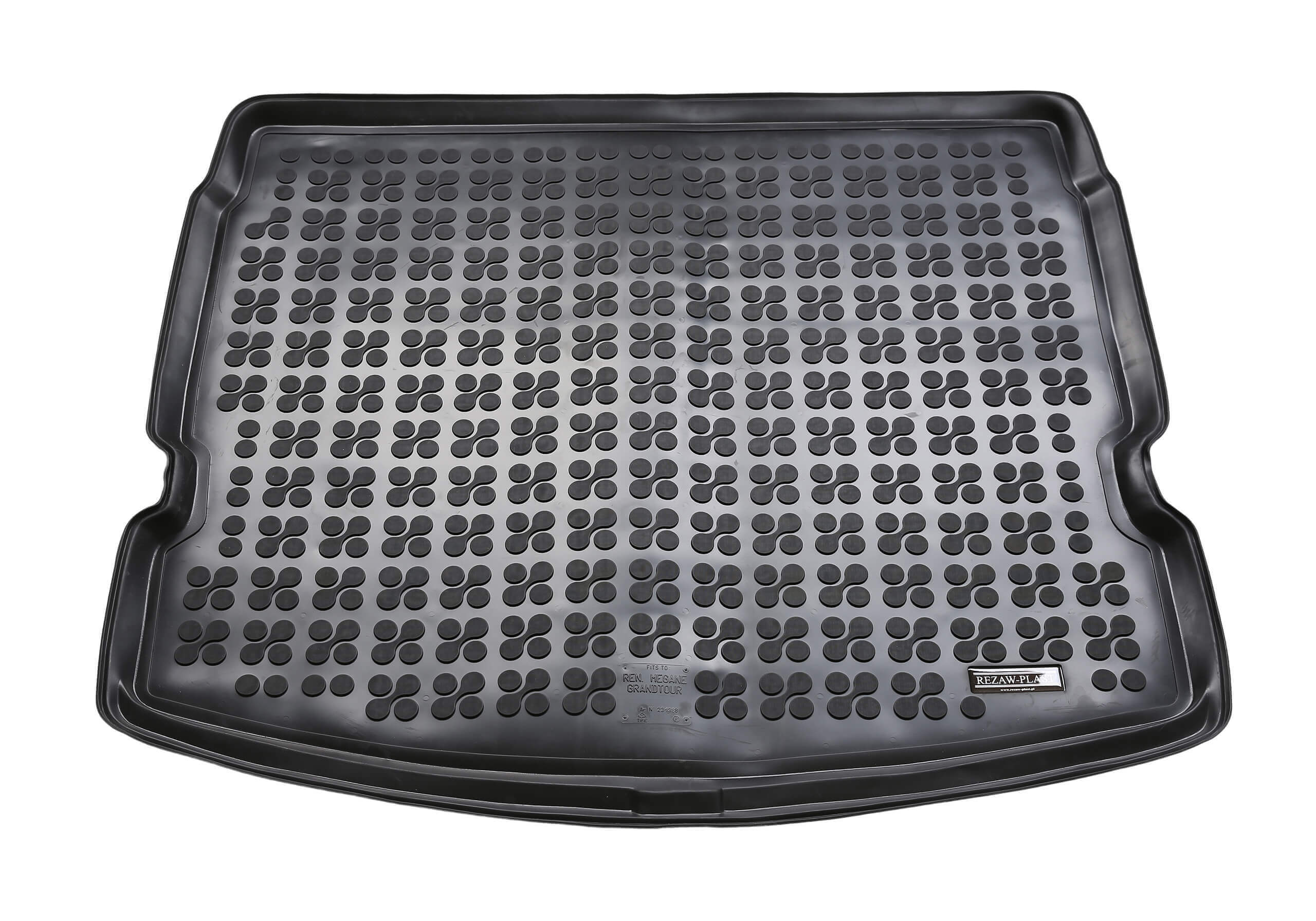 Renault Megane Sport Tourer (2016 to 2022):Rezaw-Plast boot liner, black, no. RZ231388