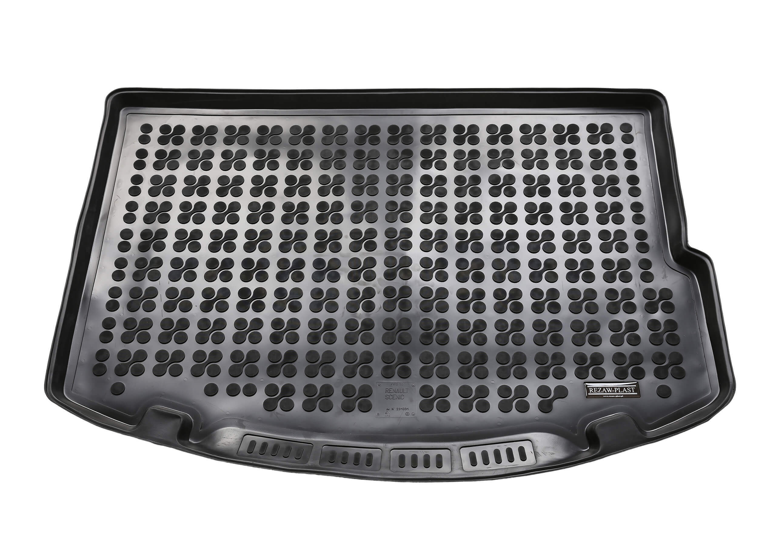 Renault Scenic (2017 to 2022):Rezaw-Plast boot liner, black, no. RZ231391