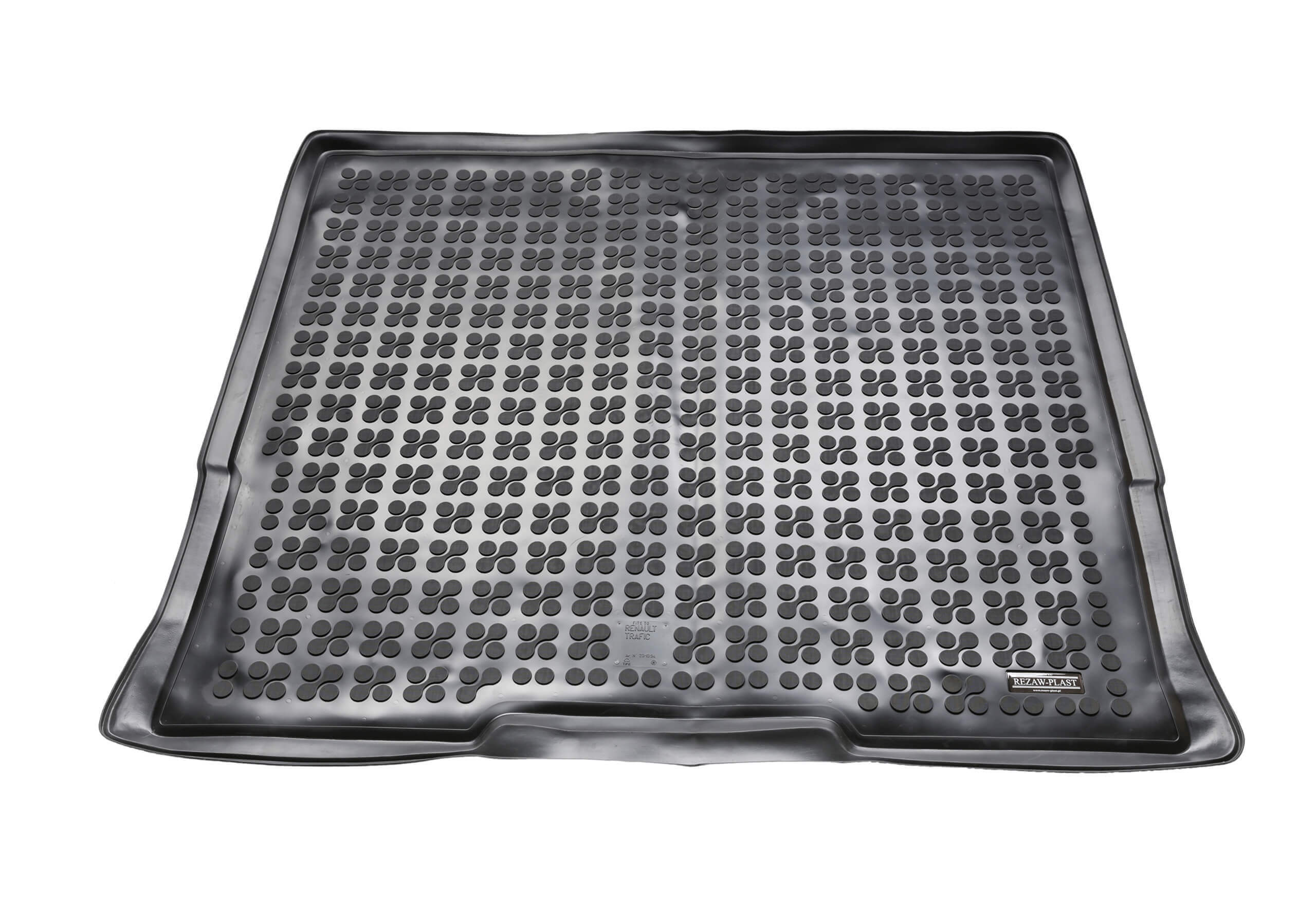 Renault Trafic L2 (LWB) H1 (low roof) (2014 onwards):Rezaw-Plast boot liner, black, no. RZ231394