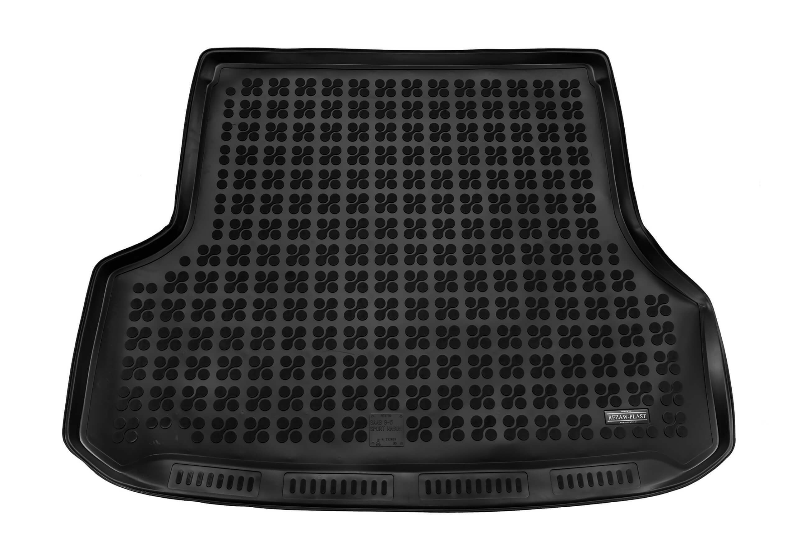 Saab 9-5 estate (1999 to 2011):Rezaw-Plast boot liner, black, no. RZ232603