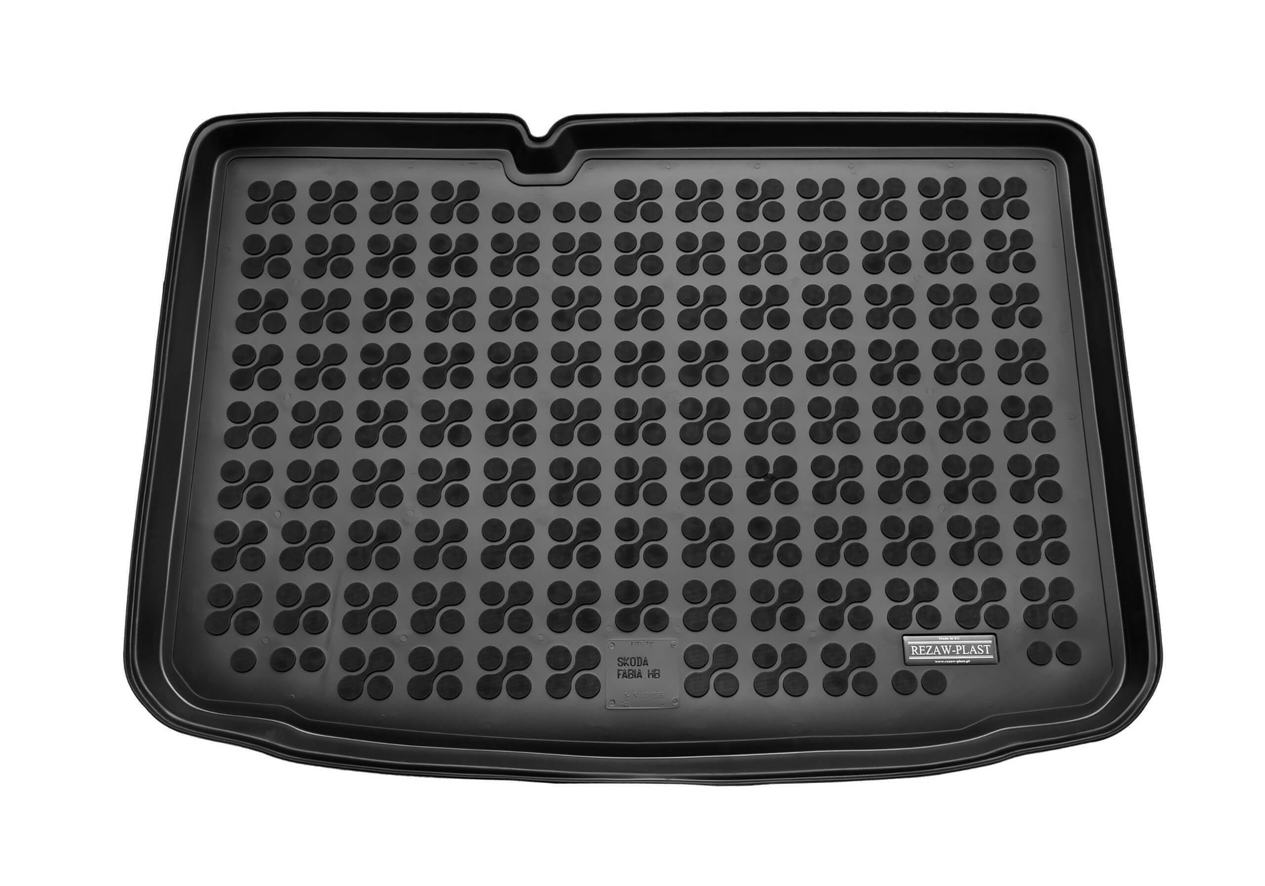 Skoda Fabia five door (2014 to 2021):Rezaw-Plast boot liner, black, no. RZ231526