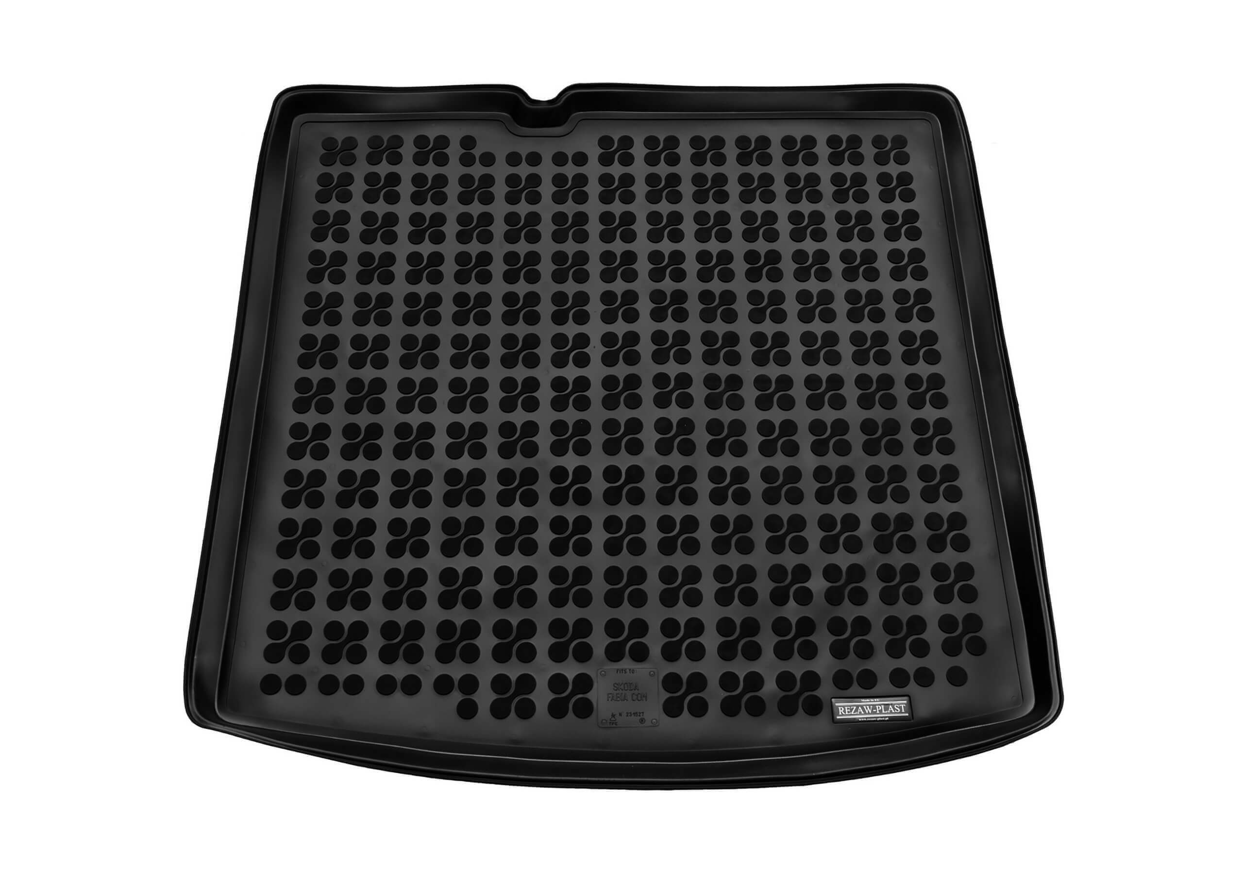 Skoda Fabia estate (2015 onwards):Rezaw-Plast boot liner, black, no. RZ231527