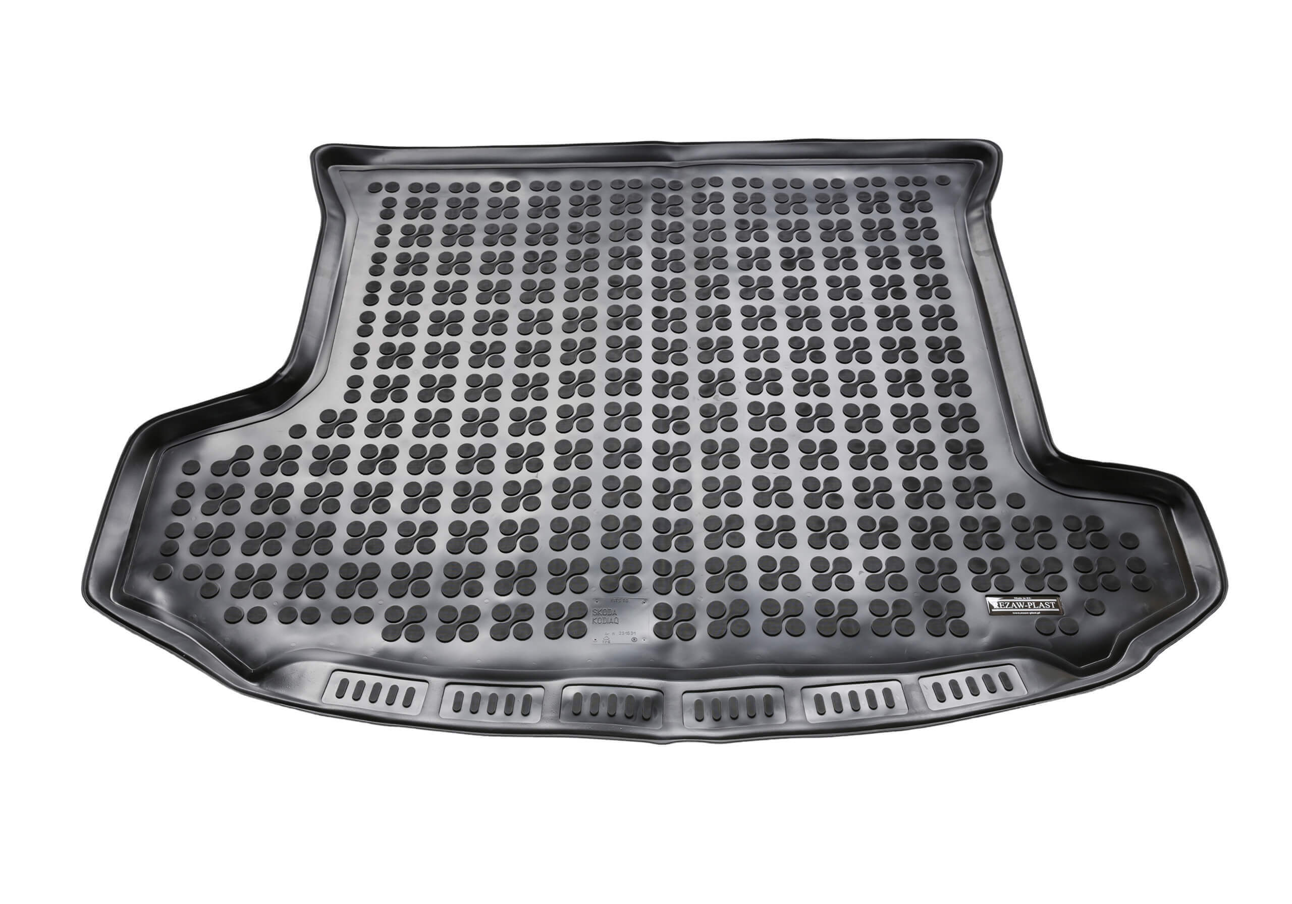 Skoda Kodiaq (2016 to 2024):Rezaw-Plast boot liner, black, no. RZ231531