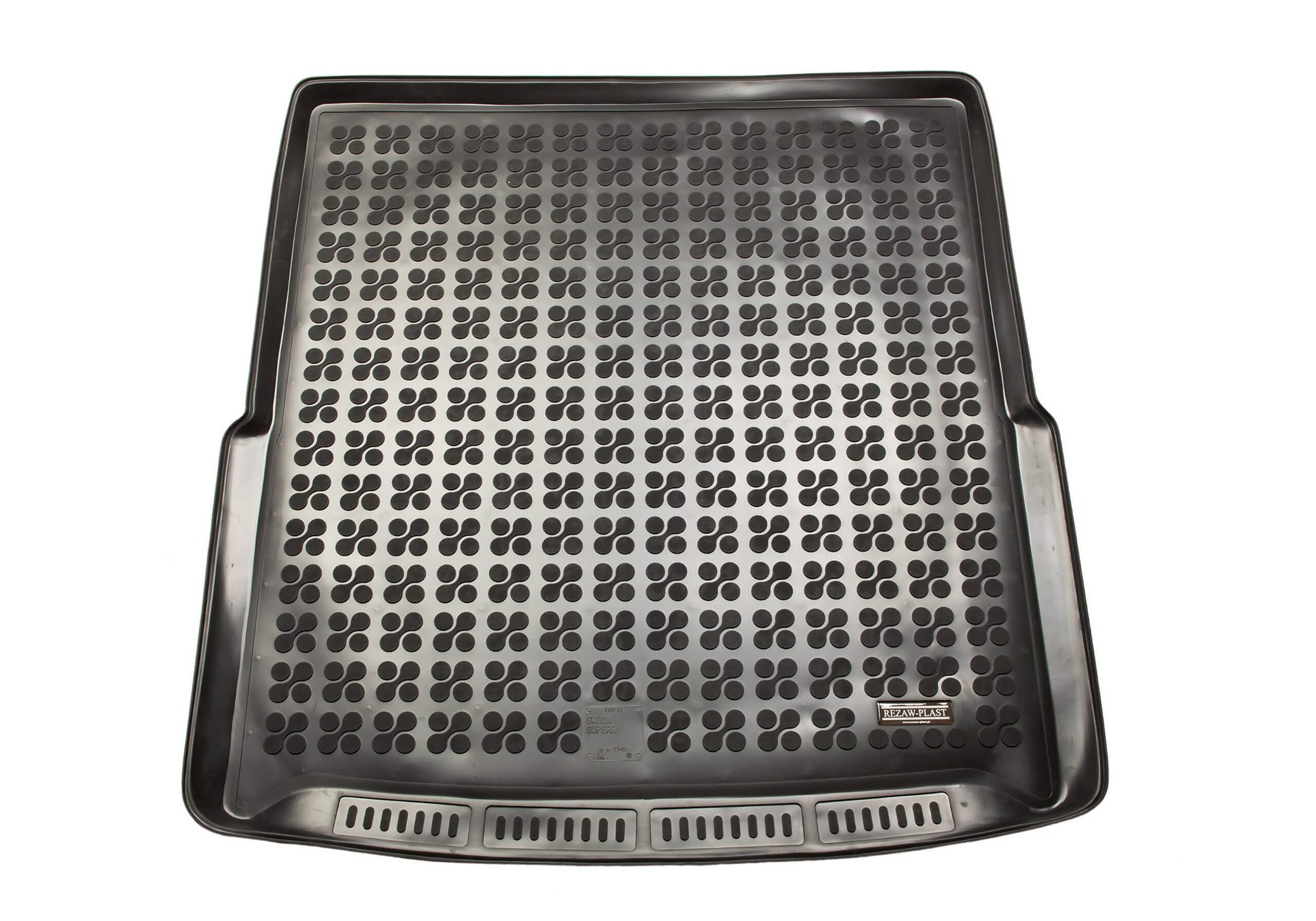 Skoda Superb estate (2015 to 2024):Rezaw-Plast boot liner, black, no. RZ231529