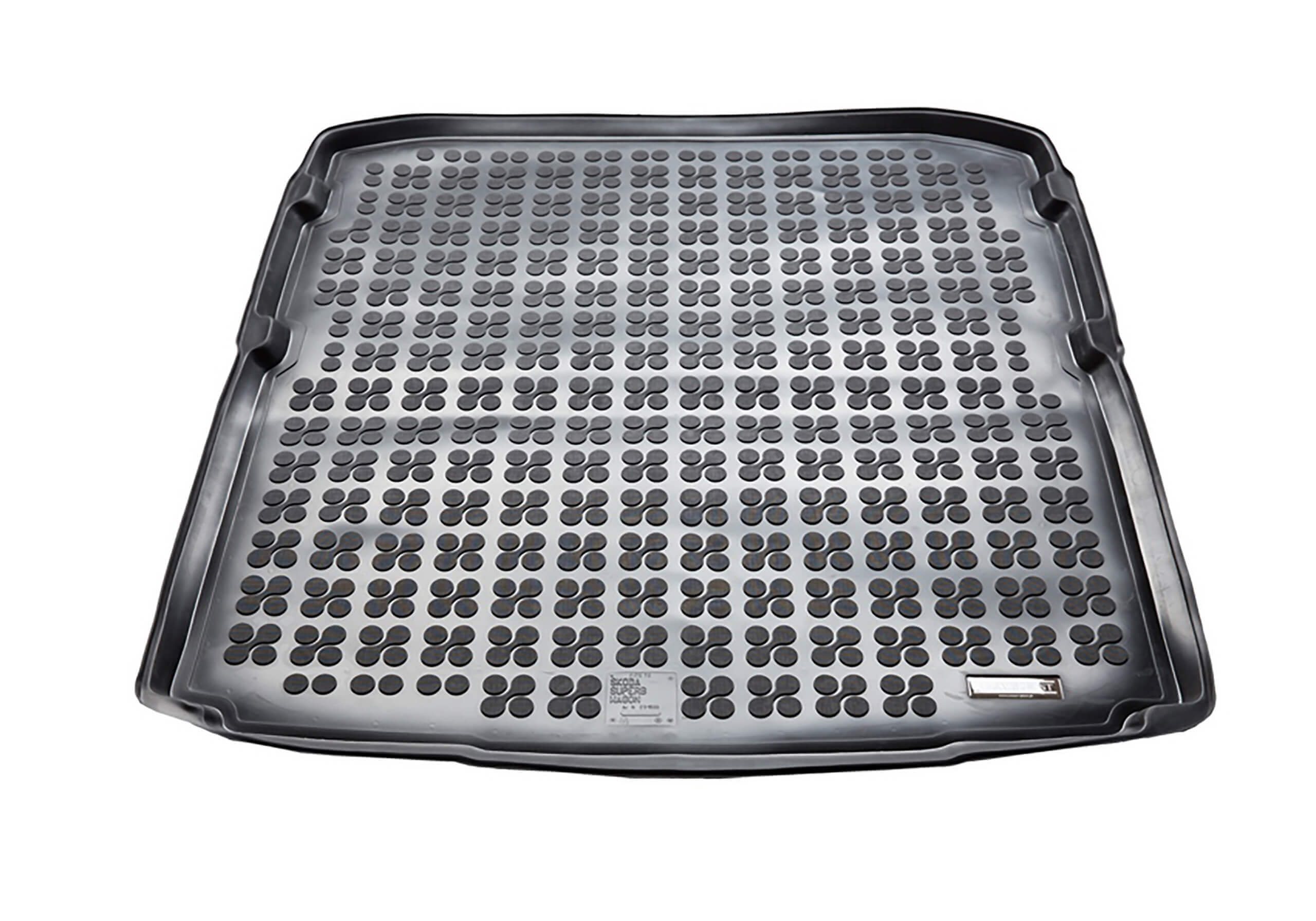 Skoda Superb estate (2015 to 2024):Rezaw-Plast boot liner, black, no. RZ231533