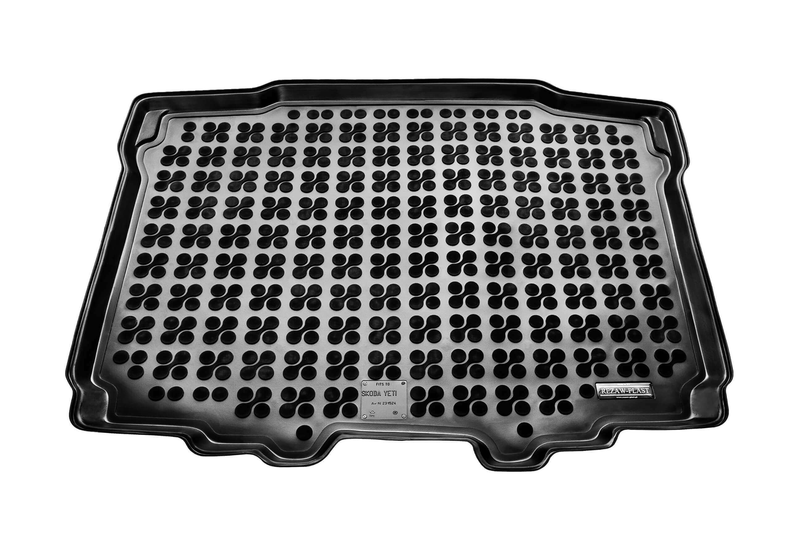 Skoda Yeti (2009 to 2017):Rezaw-Plast boot liner, black, no. RZ231524