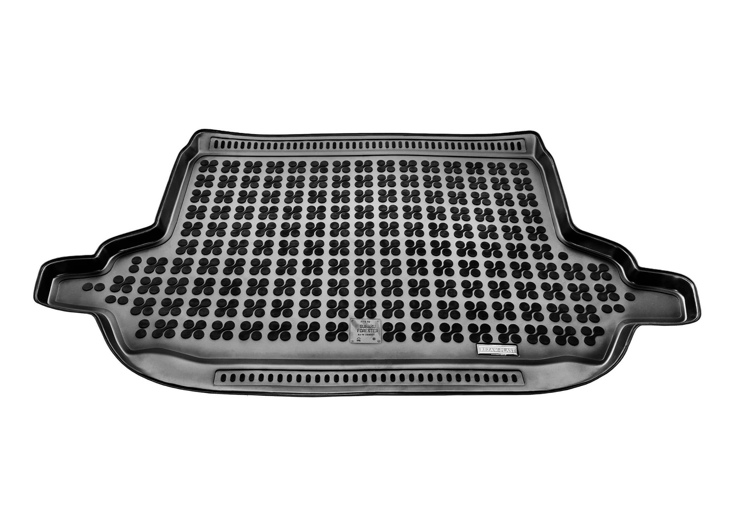 Subaru Forester (2013 to 2019):Rezaw-Plast boot liner, black, no. RZ233007