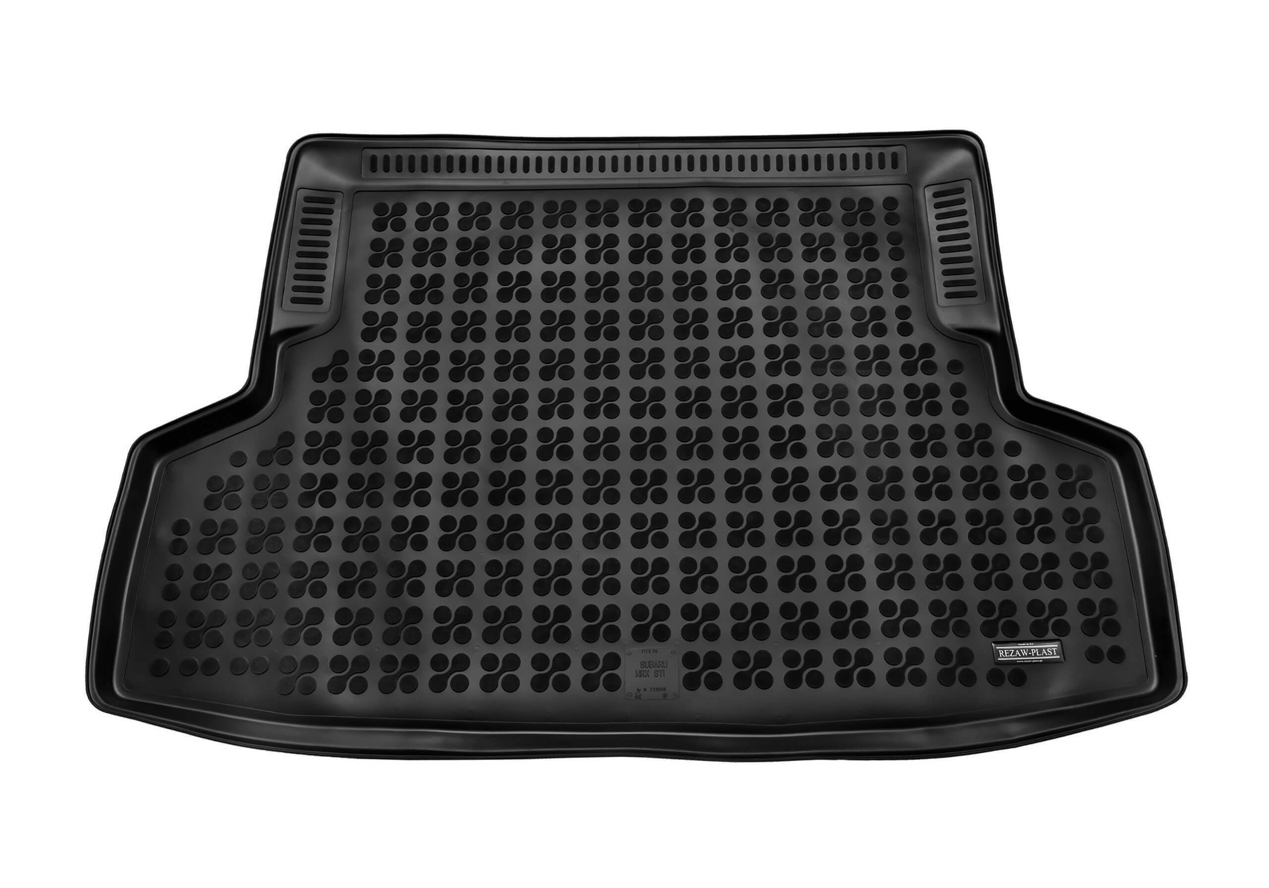 Subaru WRX STi four door saloon (2014 onwards):Rezaw-Plast boot liner, black, no. RZ233008