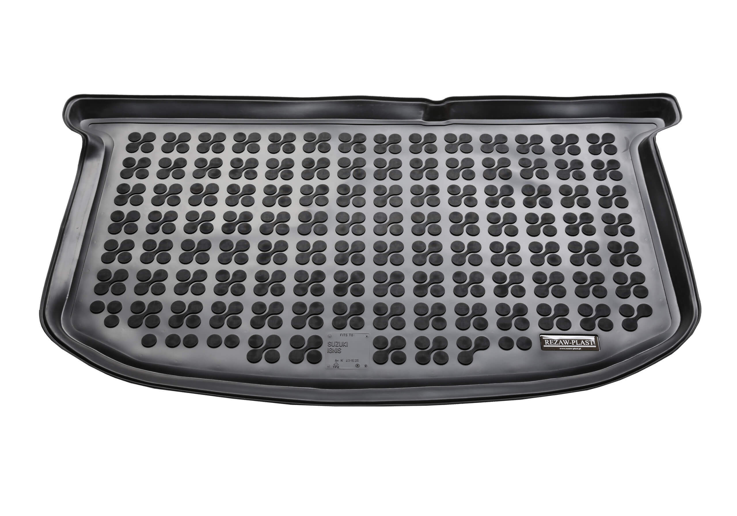 Suzuki Ignis five door (2017 onwards):Rezaw-Plast boot liner, black, no. RZ231625