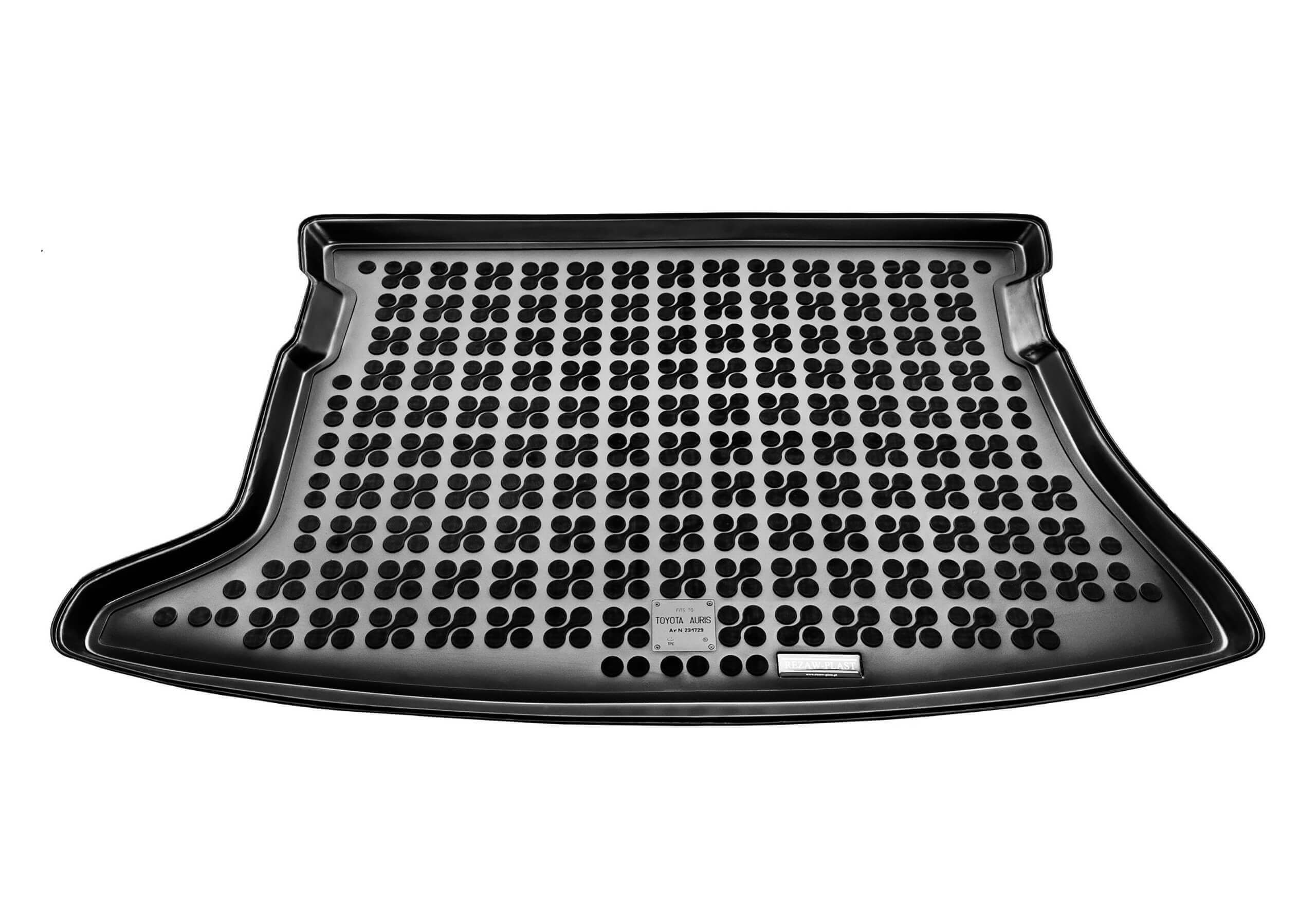 Toyota Auris three door (2007 to 2012):Rezaw-Plast boot liner, black, no. RZ231729