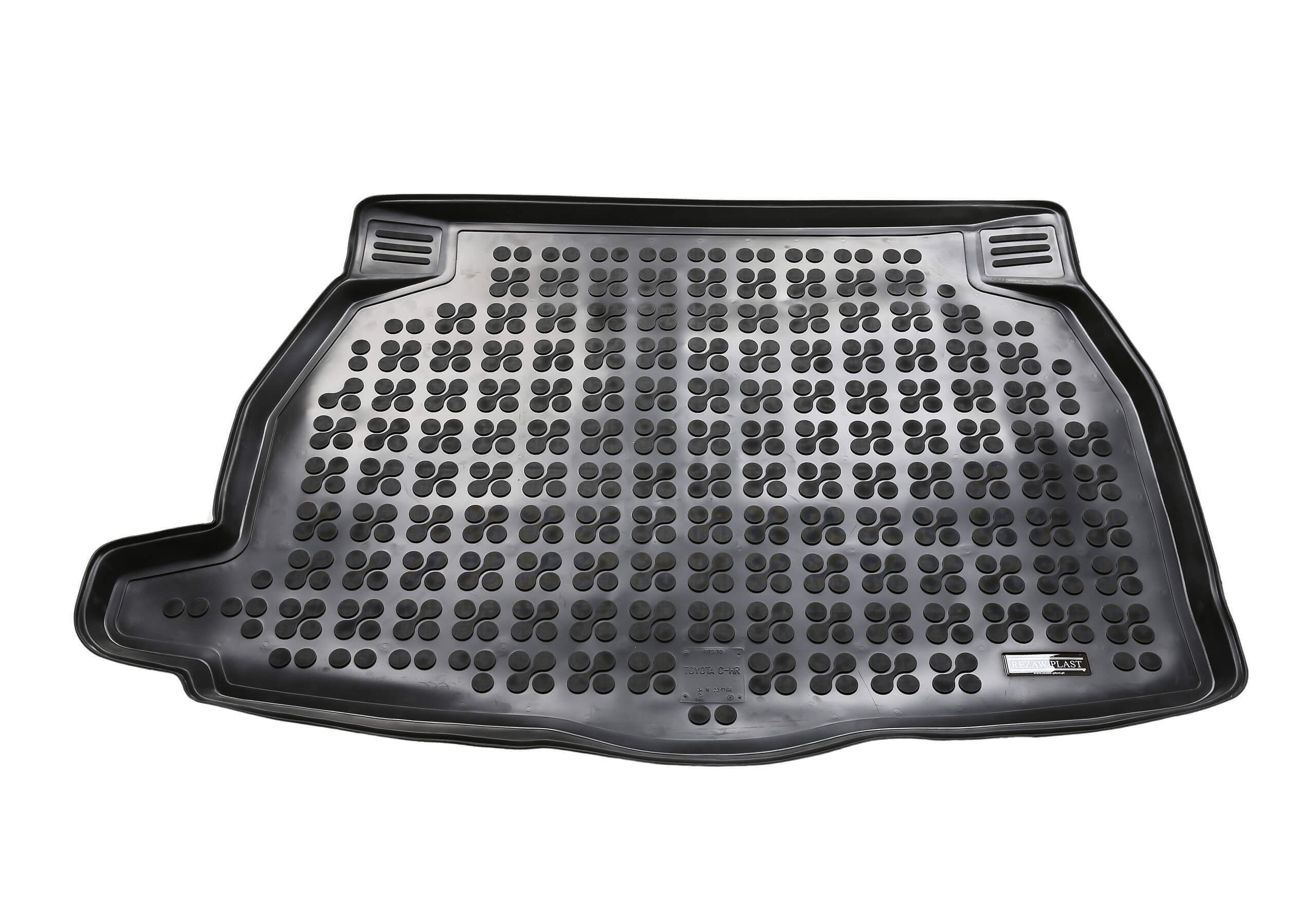 Toyota C-HR (2016 to 2024):Rezaw-Plast boot liner, black, no. RZ231764