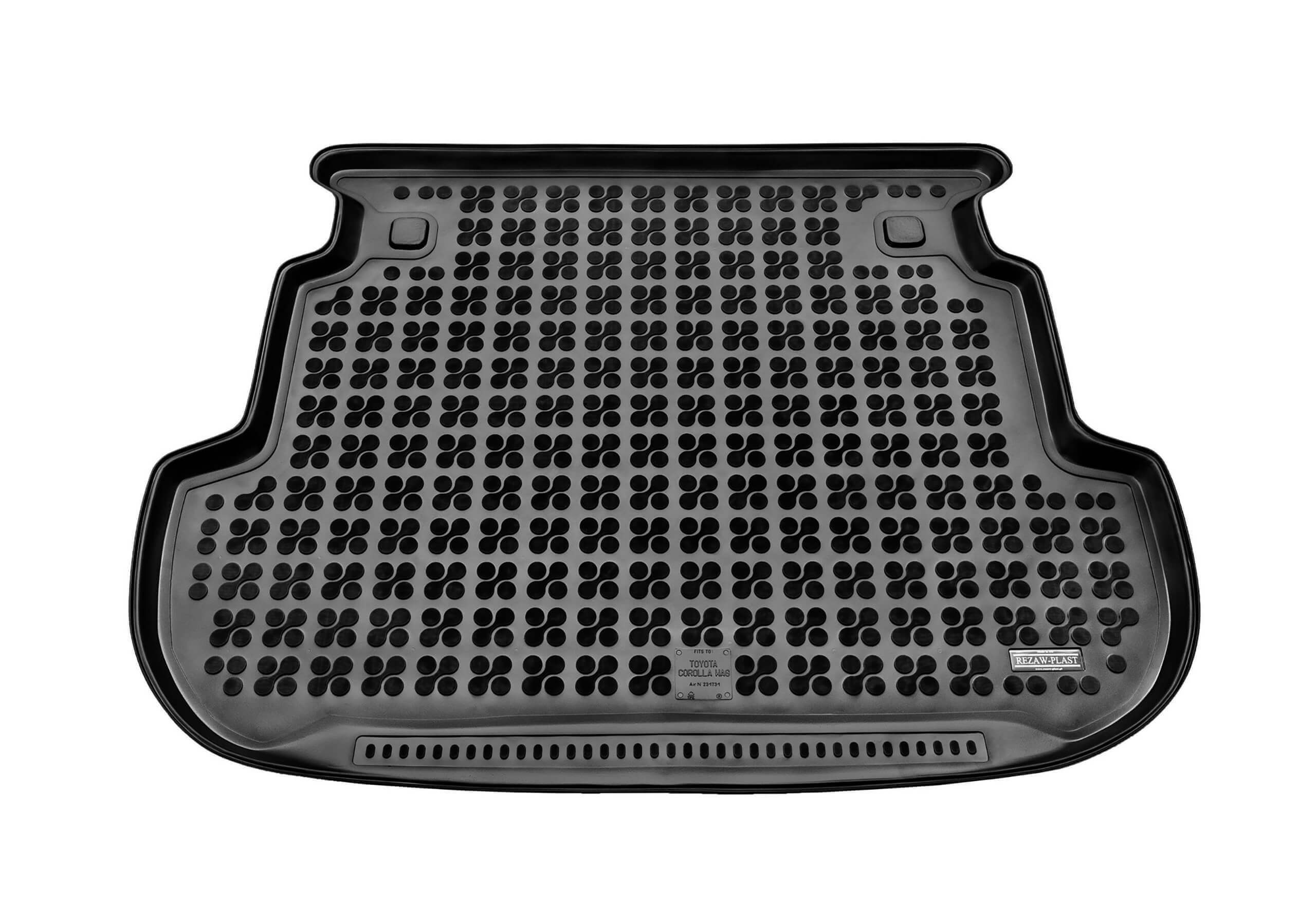 Toyota Corolla estate (2002 to 2007):Rezaw-Plast boot liner, black, no. RZ231731