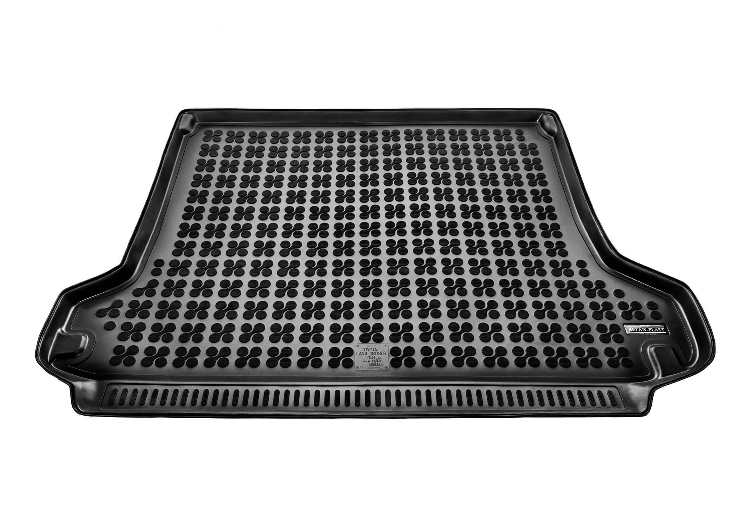 Toyota Land Cruiser five door (2009 to 2018):Rezaw-Plast boot liner, black, no. RZ231742