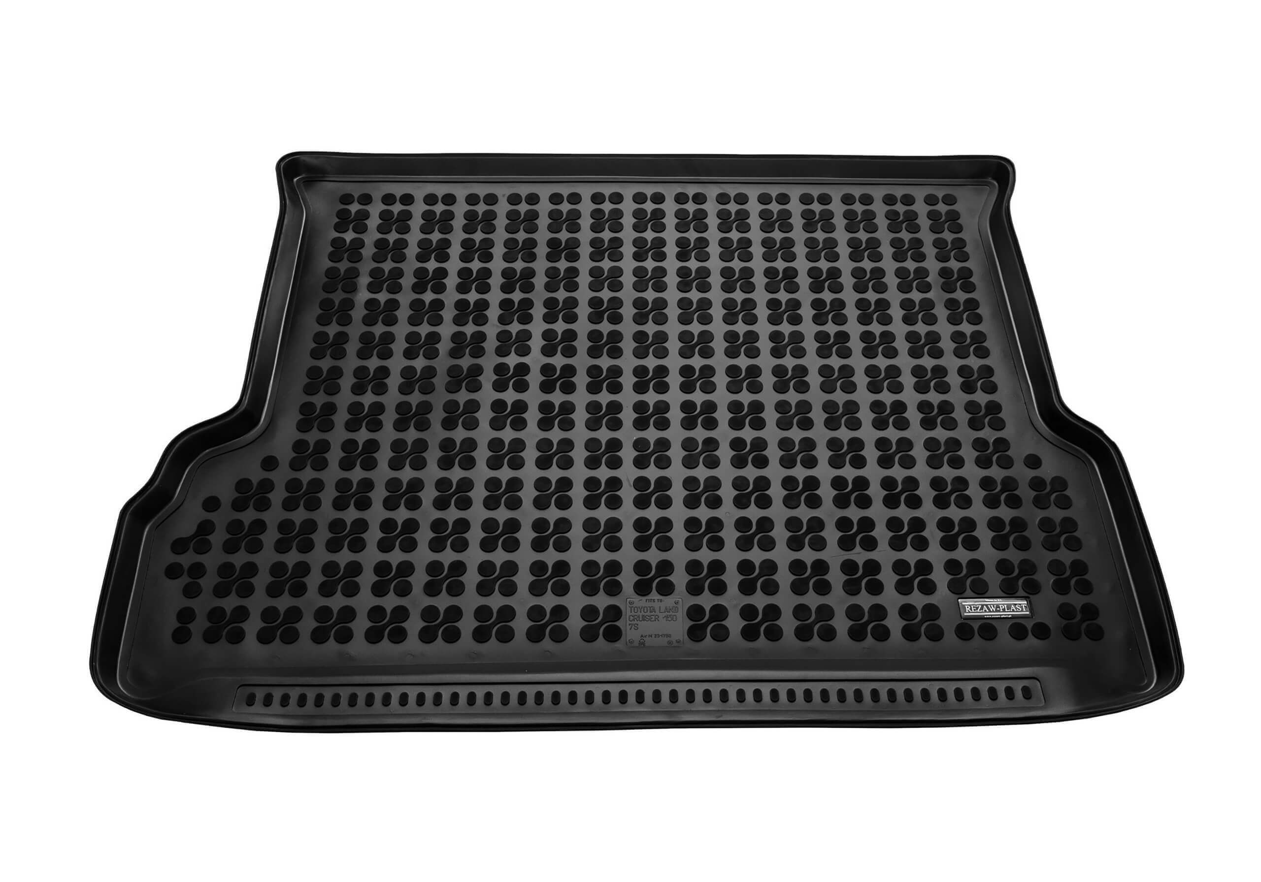 Toyota Land Cruiser five door (2009 to 2018):Rezaw-Plast boot liner, black, no. RZ231758