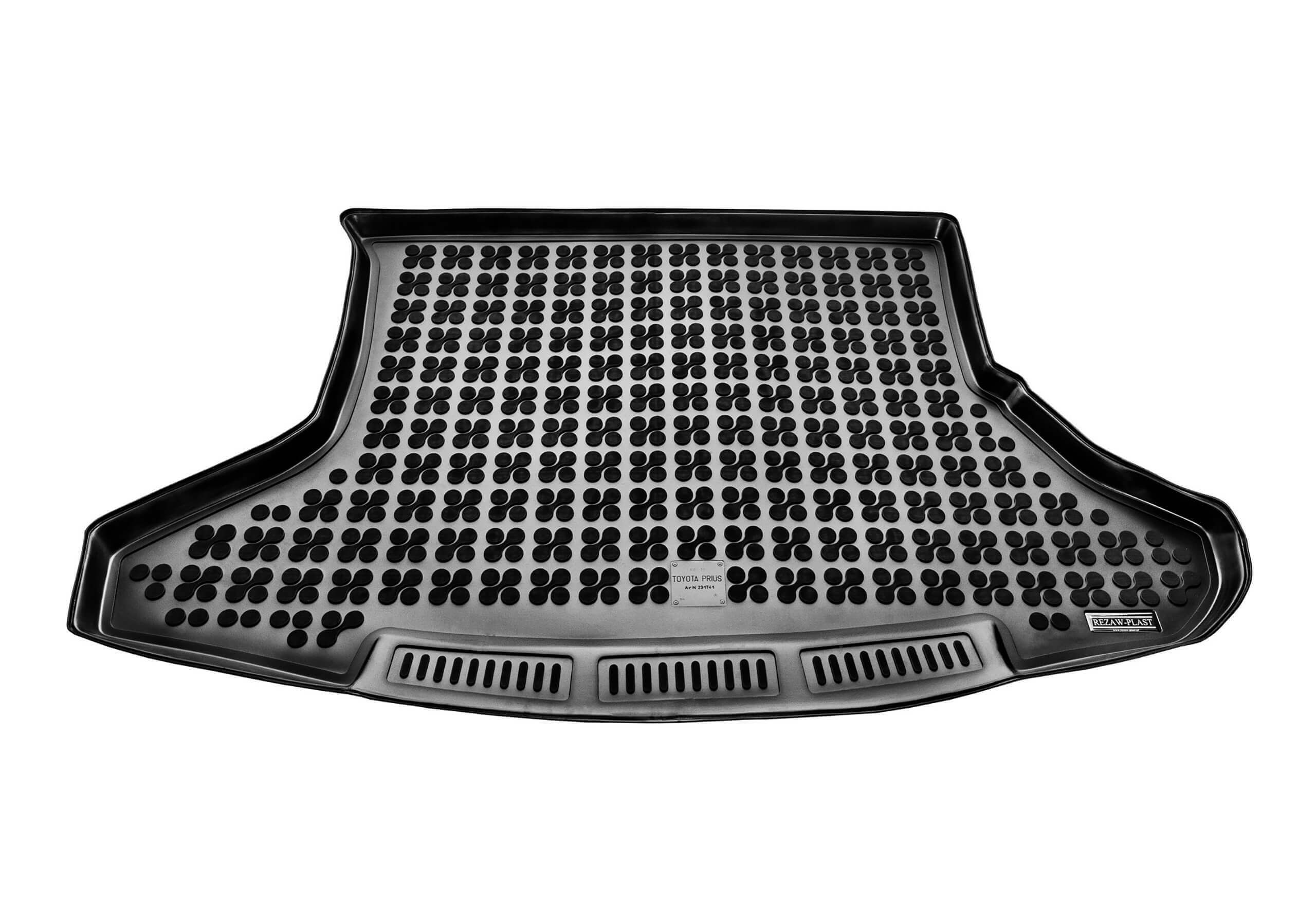 Toyota Prius five door (2009 to 2016):Rezaw-Plast boot liner, black, no. RZ231741