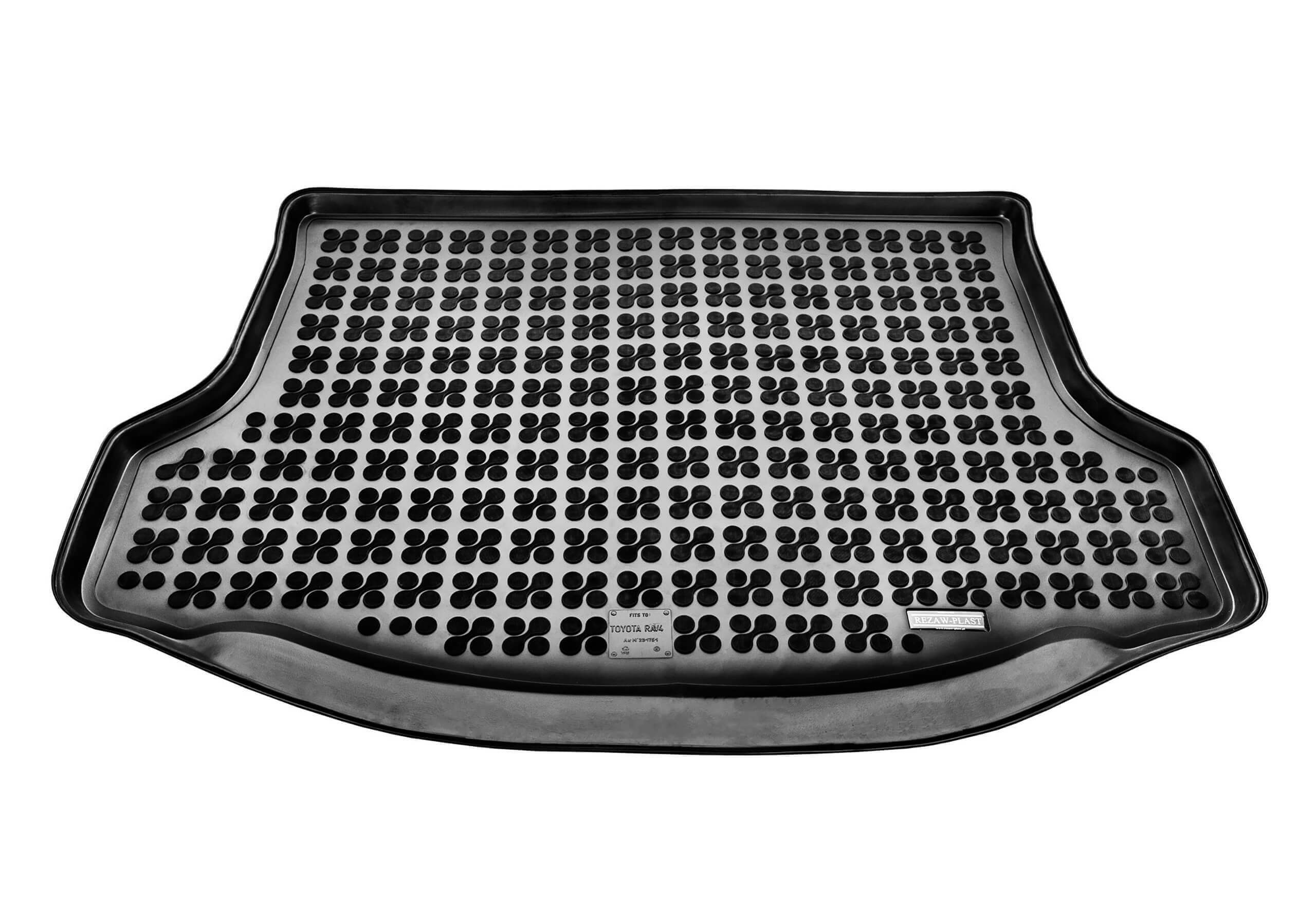 Toyota RAV 4 five door (2013 to 2019):Rezaw-Plast boot liner, black, no. RZ231751