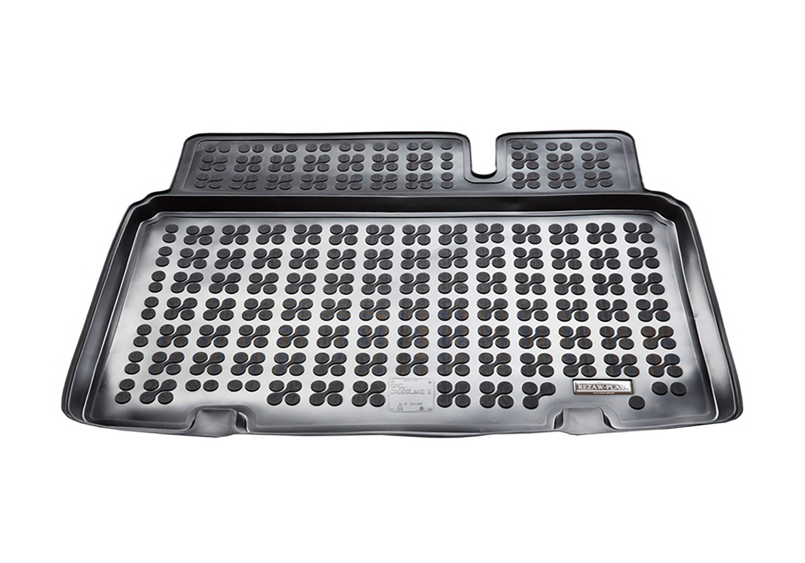 Vauxhall Crossland (2020 to 2024):Rezaw-Plast boot liner, black, no. RZ231155