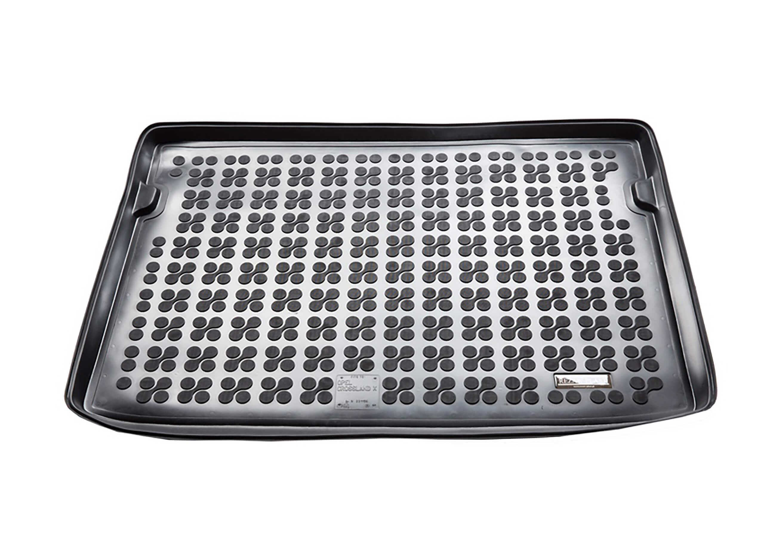 Vauxhall Crossland (2020 to 2024):Rezaw-Plast boot liner, black, no. RZ231156