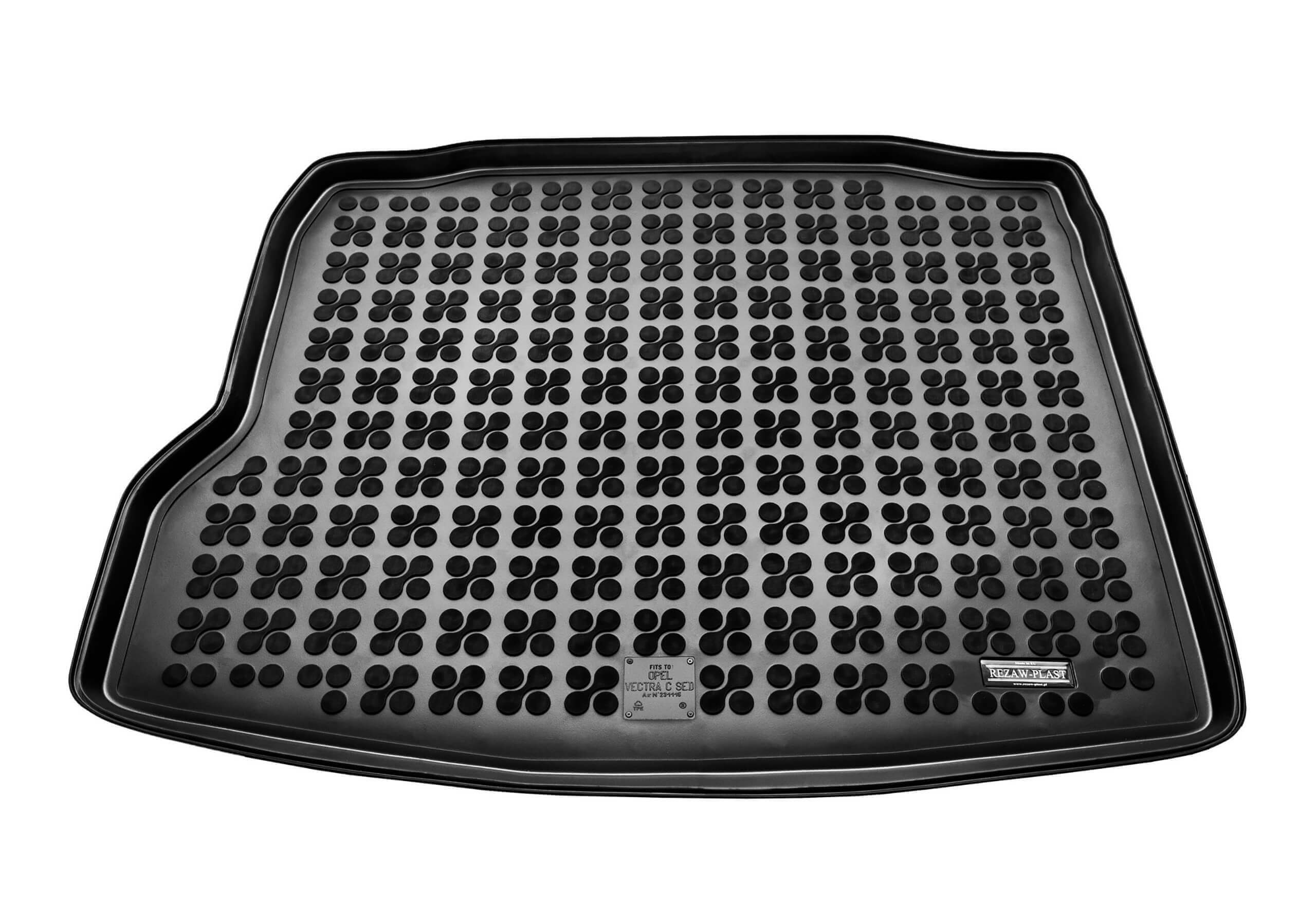 Vauxhall Vectra four door saloon (2002 to 2008):Rezaw-Plast boot liner, black, no. RZ231116