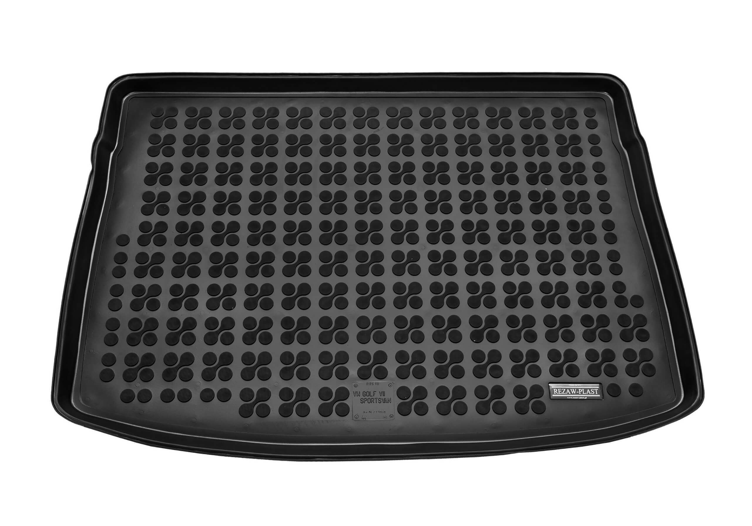 Volkswagen VW Golf SV (2014 to 2020):Rezaw-Plast boot liner, black, no. RZ231868