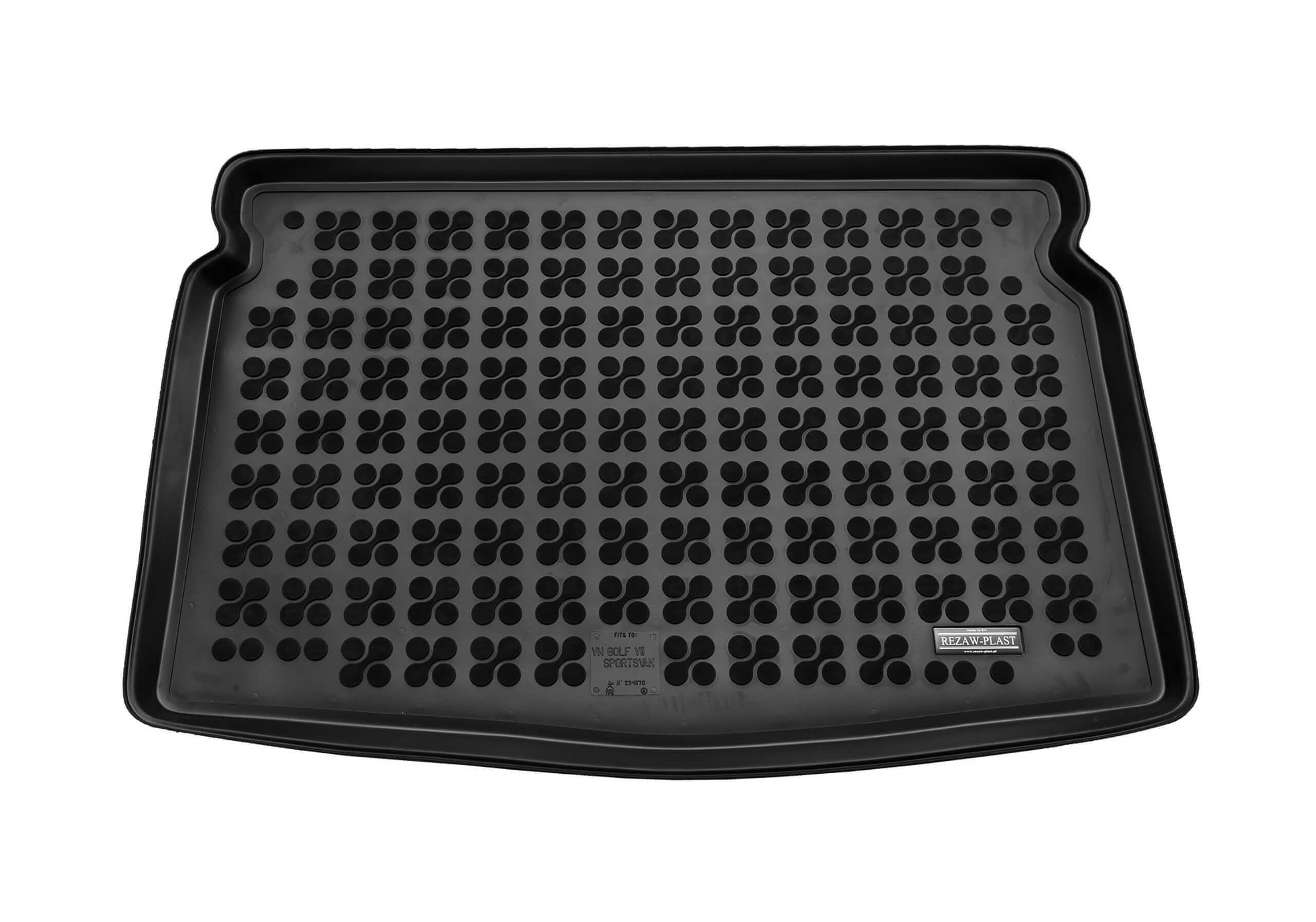 Volkswagen VW Golf SV (2014 to 2020):Rezaw-Plast boot liner, black, no. RZ231870