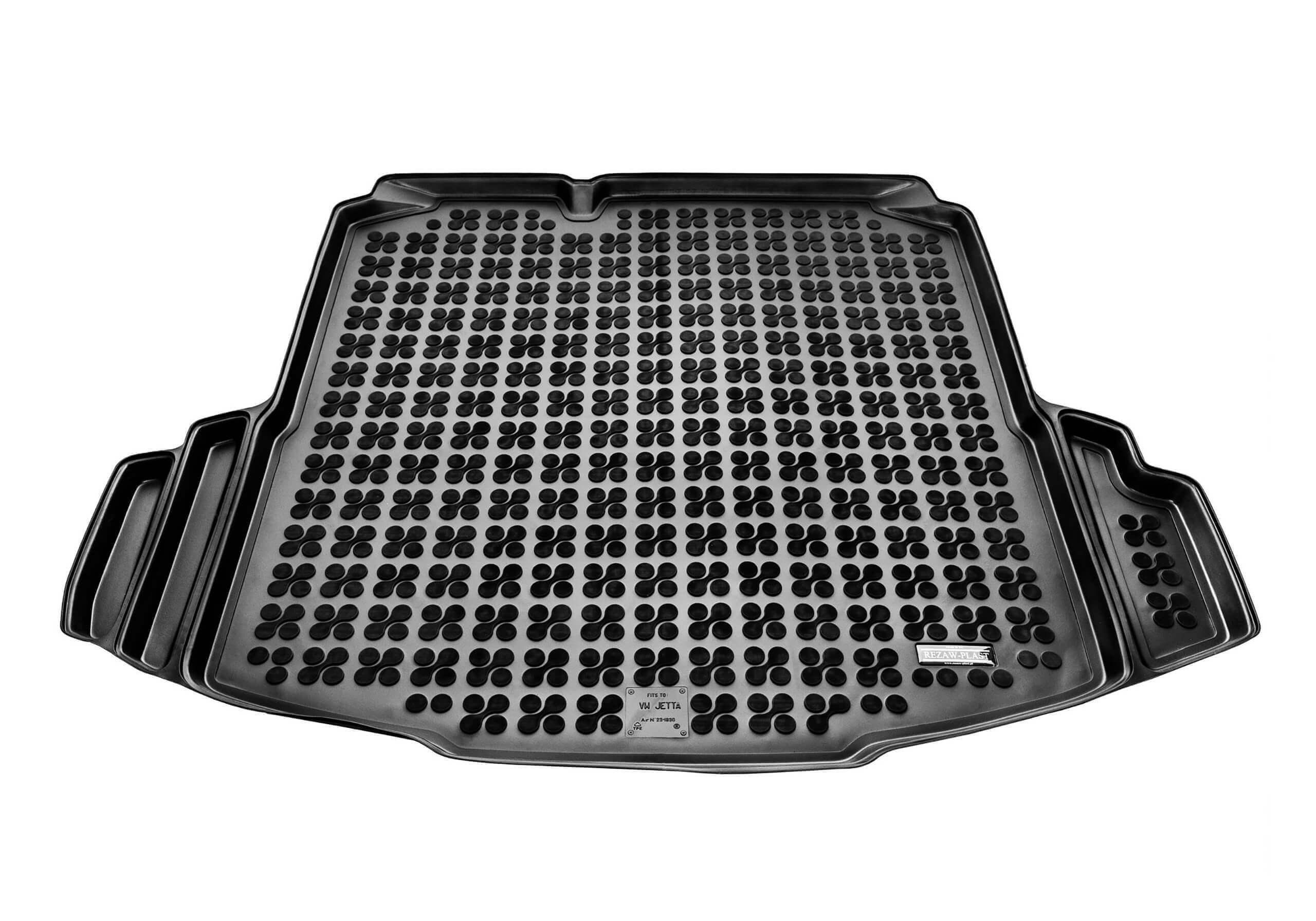 Volkswagen VW Jetta four door saloon (2005 to 2011):Rezaw-Plast boot liner, black, no. RZ231830