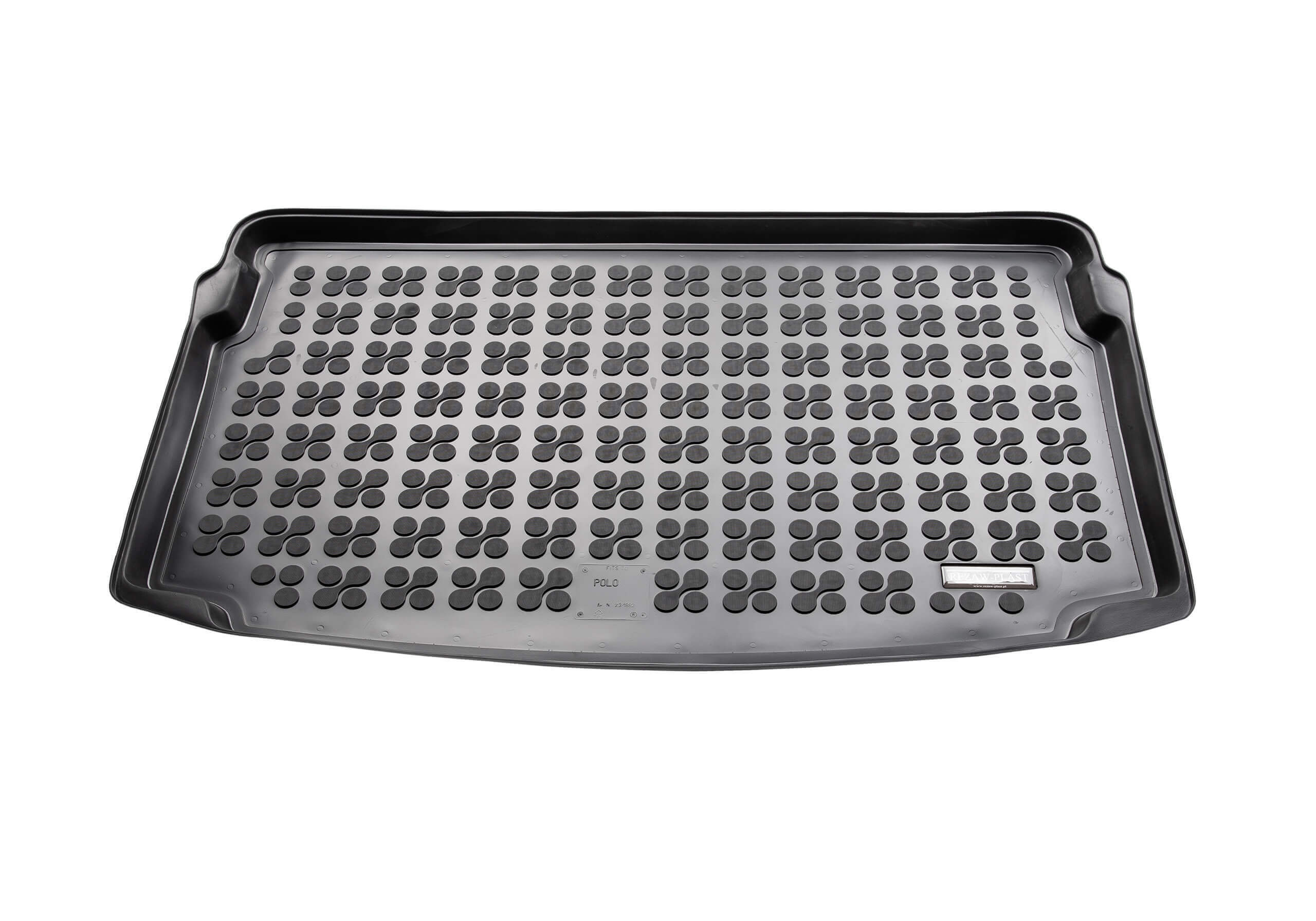 Volkswagen VW Polo five door (2018 onwards):Rezaw-Plast boot liner, black, no. RZ231882