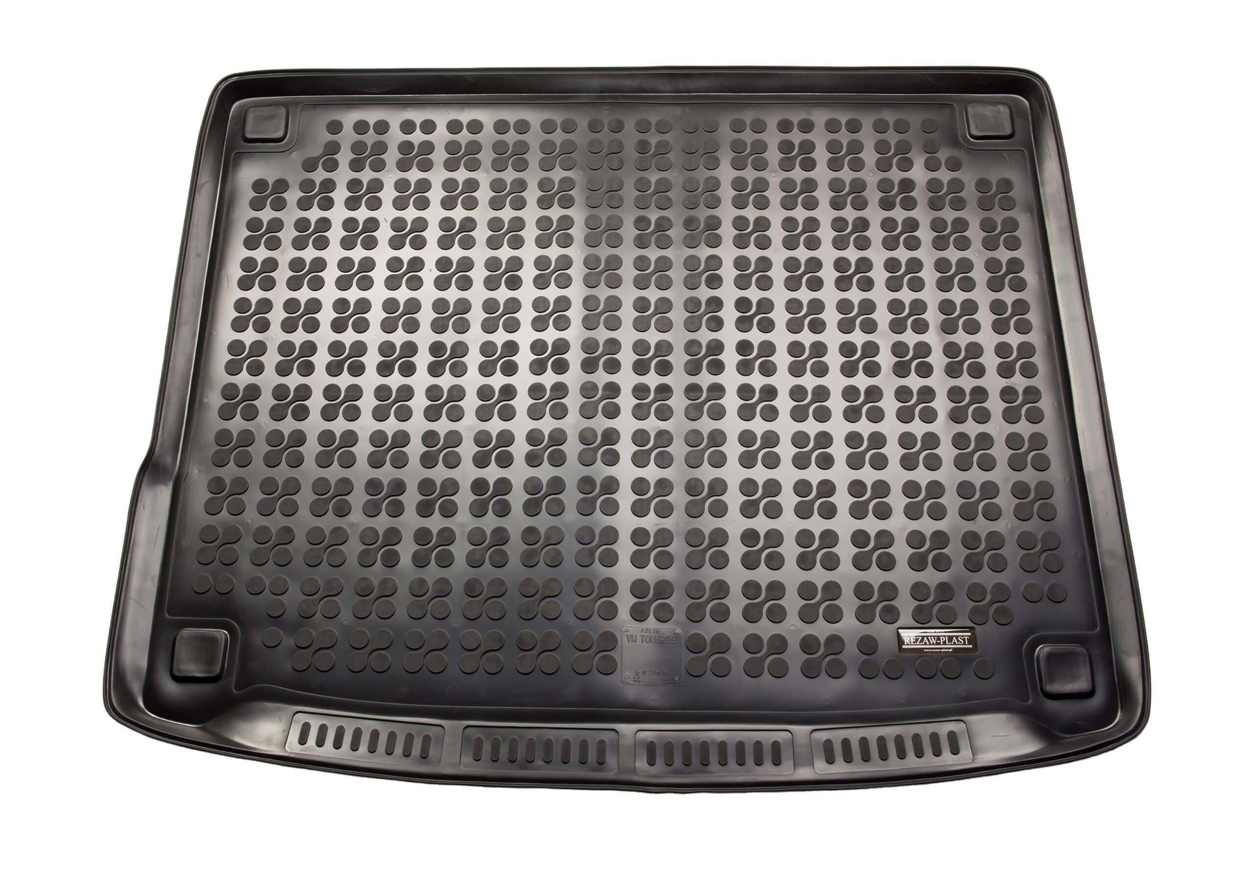 Volkswagen VW Touareg (2010 to 2018):Rezaw-Plast boot liner, black, no. RZ231876