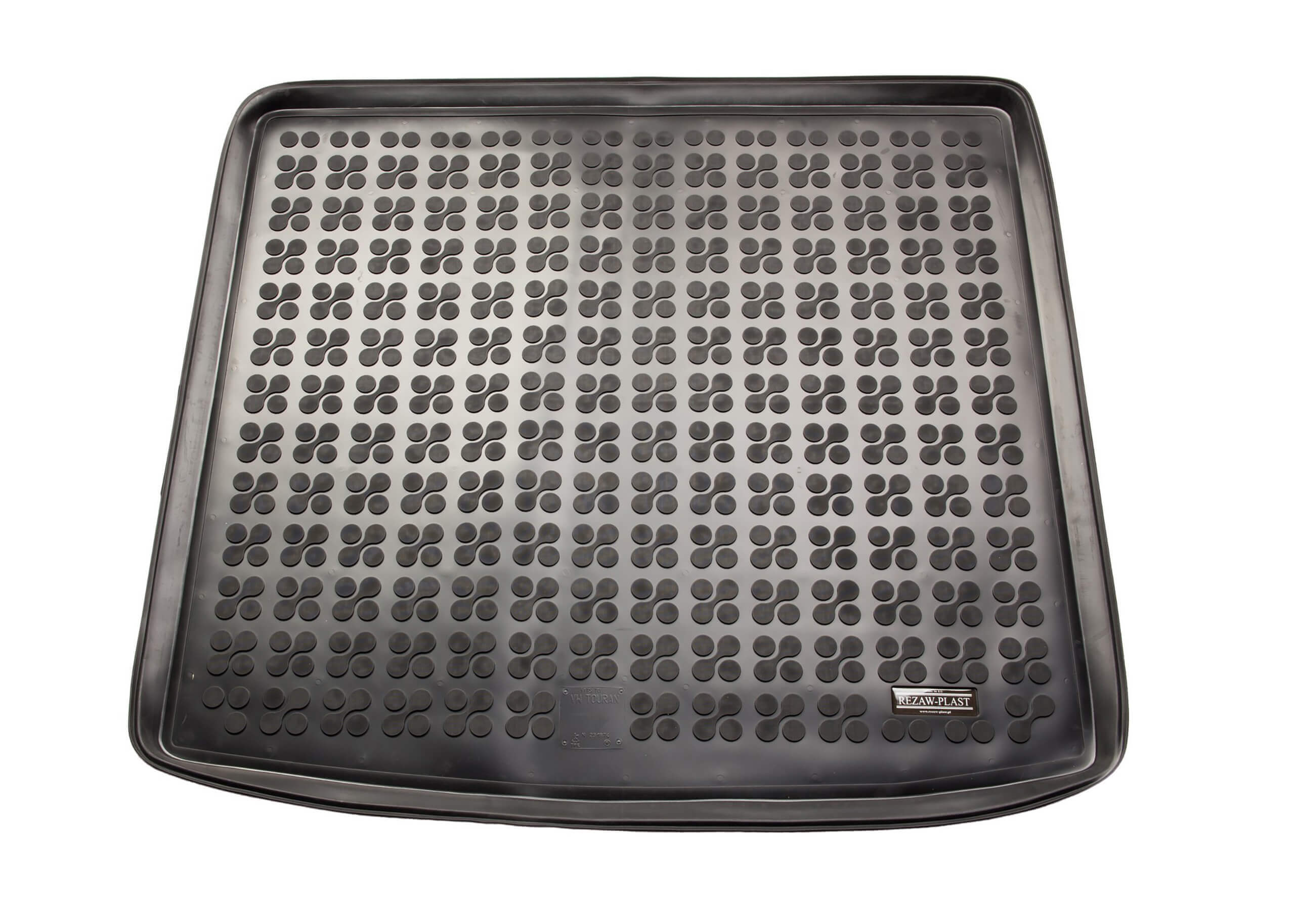 Volkswagen VW Touran (2015 onwards):Rezaw-Plast boot liner, black, no. RZ231874