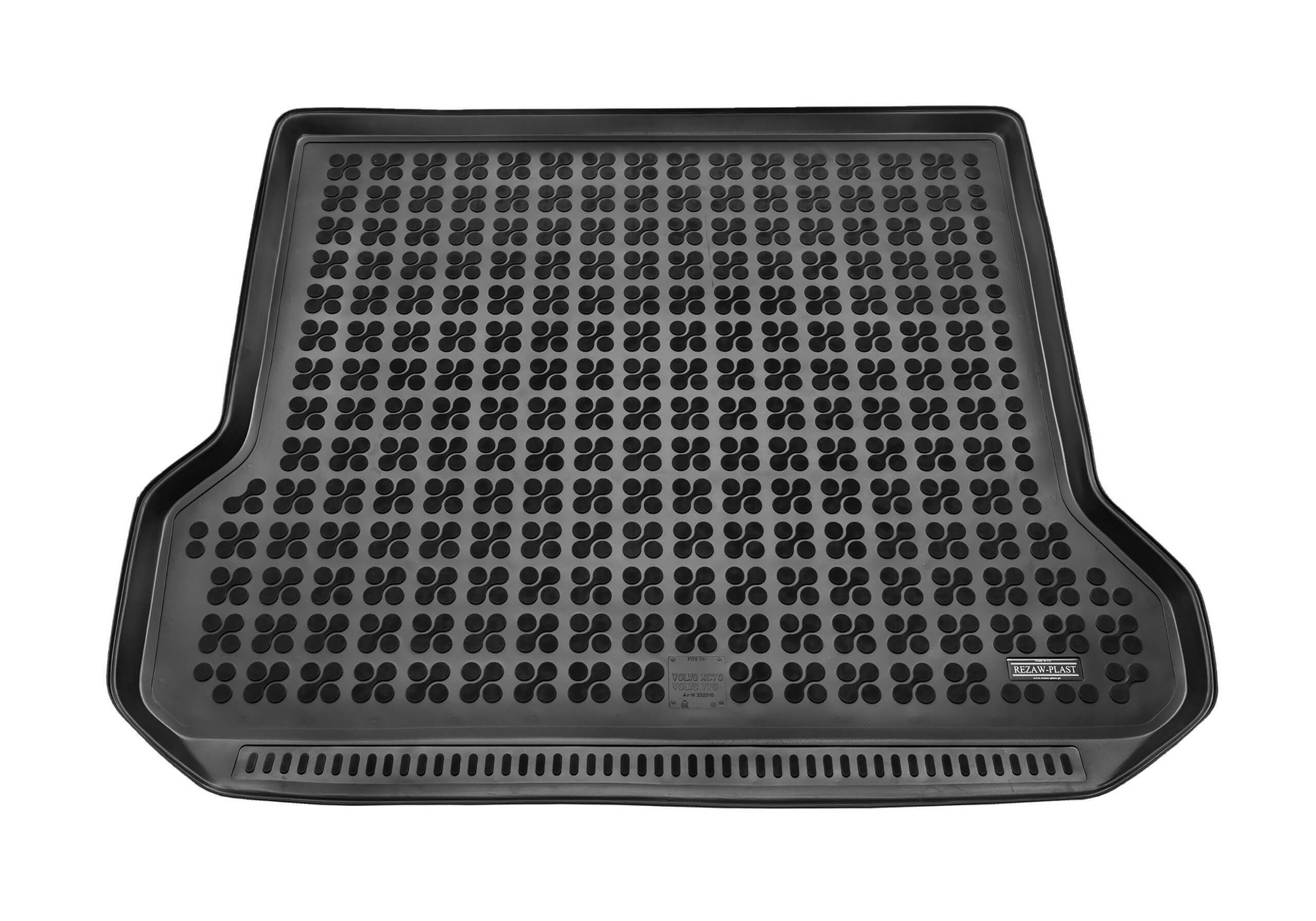 Volvo XC70 estate (2007 to 2016):Rezaw-Plast boot liner, black, no. RZ232910